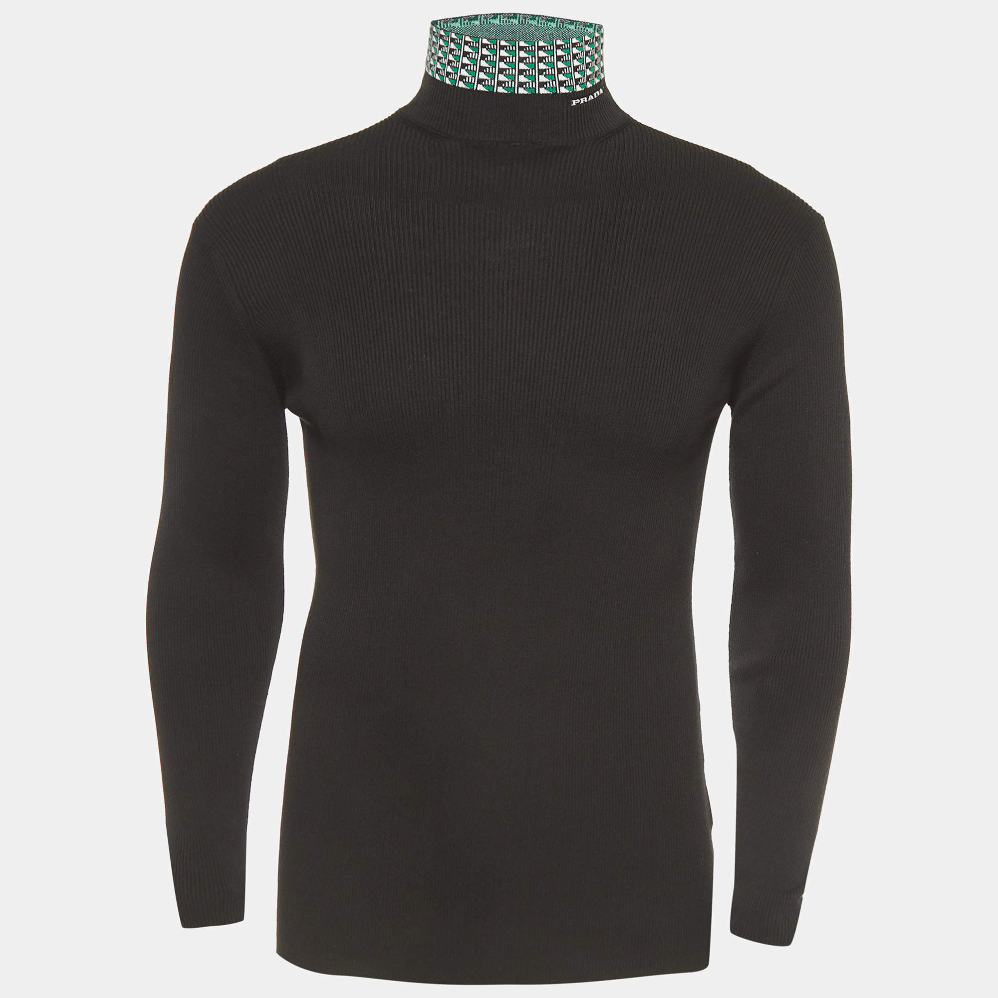 Prada black outlet turtleneck