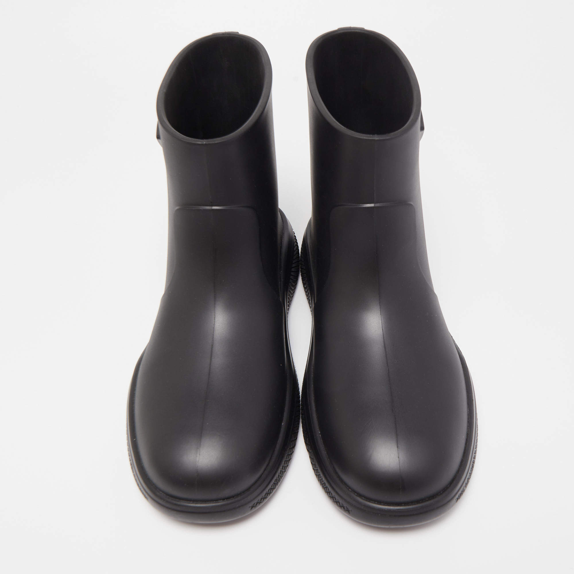 Prada Rubber Rain Boots - Black Boots, Shoes - PRA821717