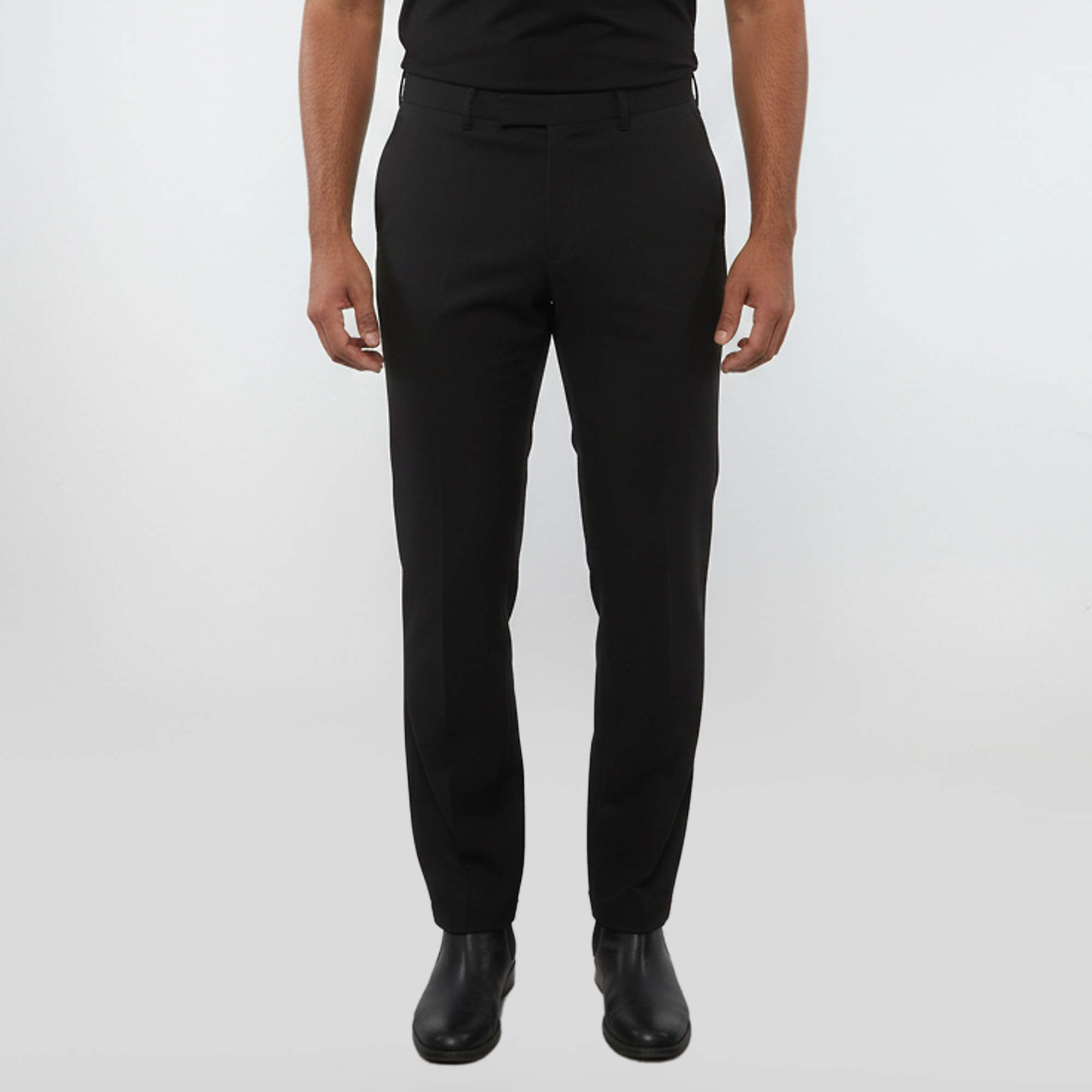 مملوكة مسبقًا Prada Sport Black Cotton Straight Fit Linea Rossa Trousers M