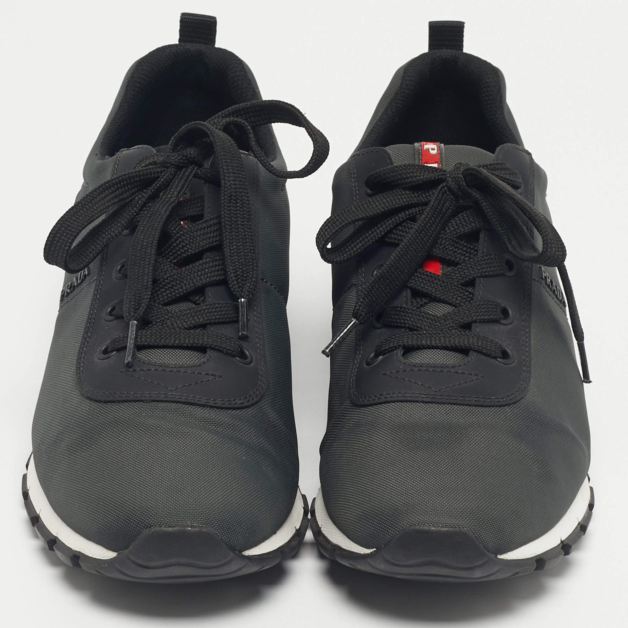 靴 PRADA SPORT LEATHER NYLON SHOES 8 PRADA SPORT LEATHER NYLON SHOES 8