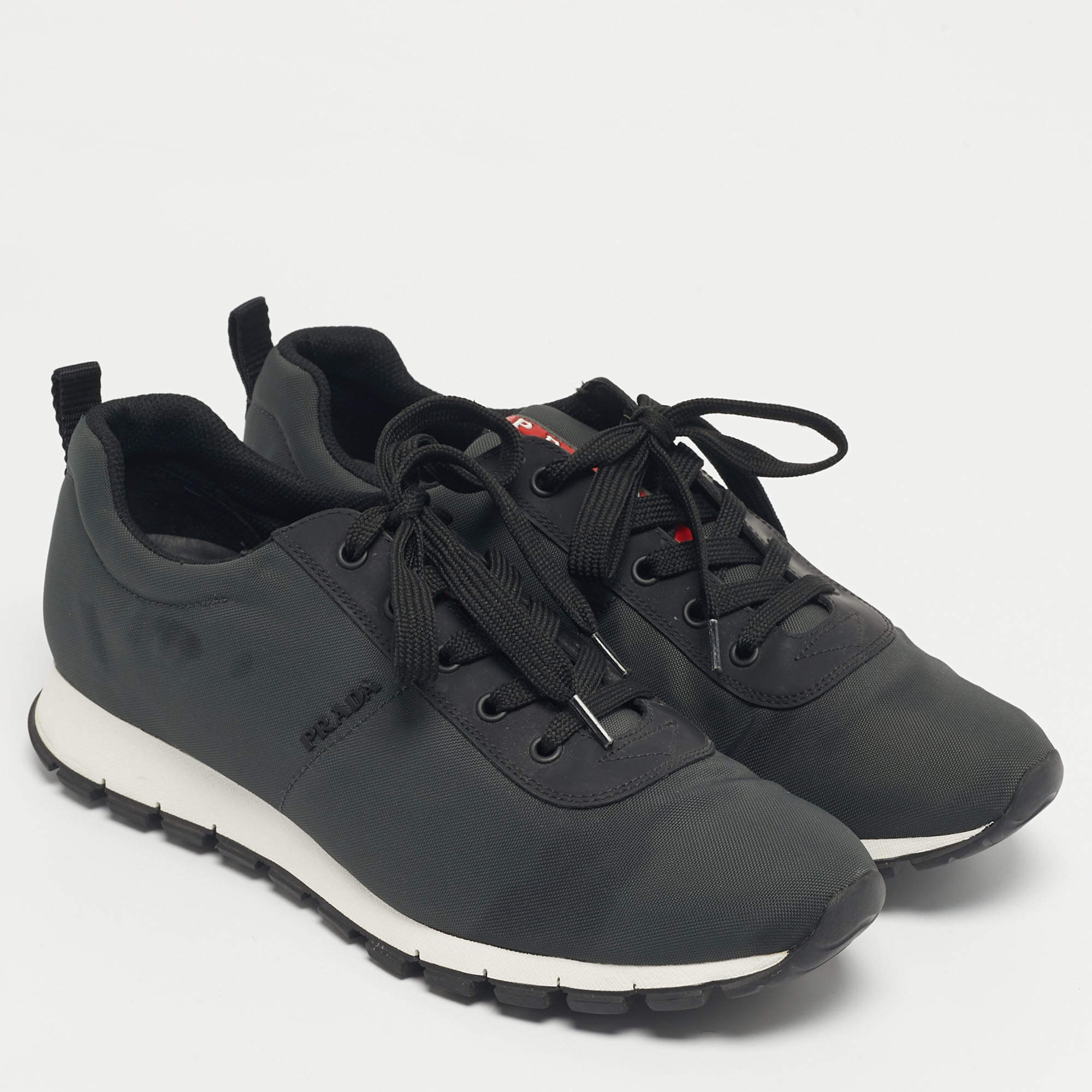 PRADAスポーツ PRADA SPORTS(プラダスポーツ) スクエアトゥレザーシューズ14