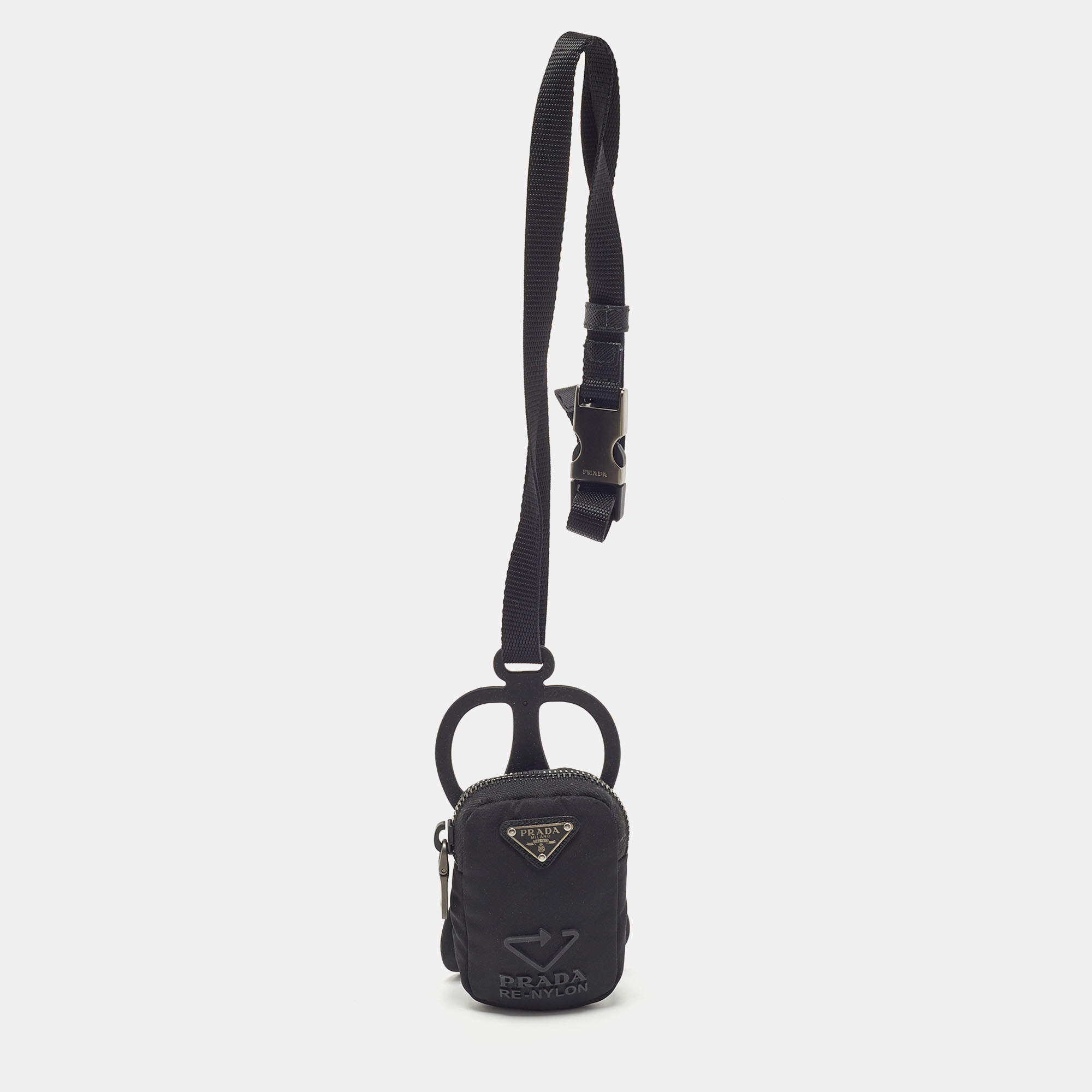Prada Black Re-Nylon Smartphone Case