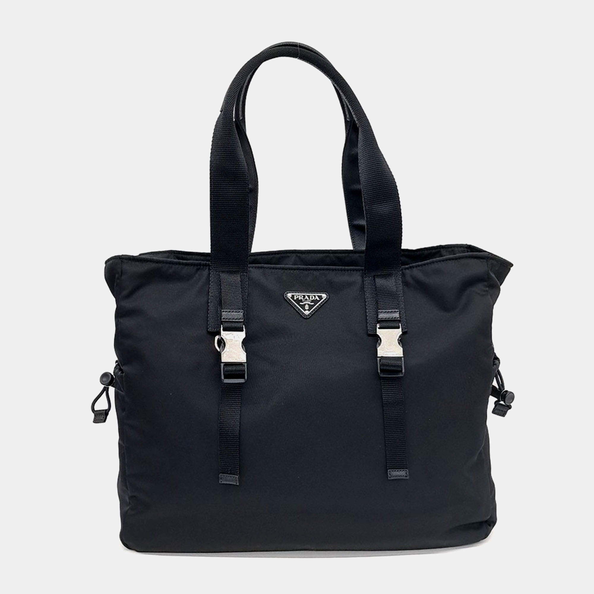Prada Black Fabric shoulder bag