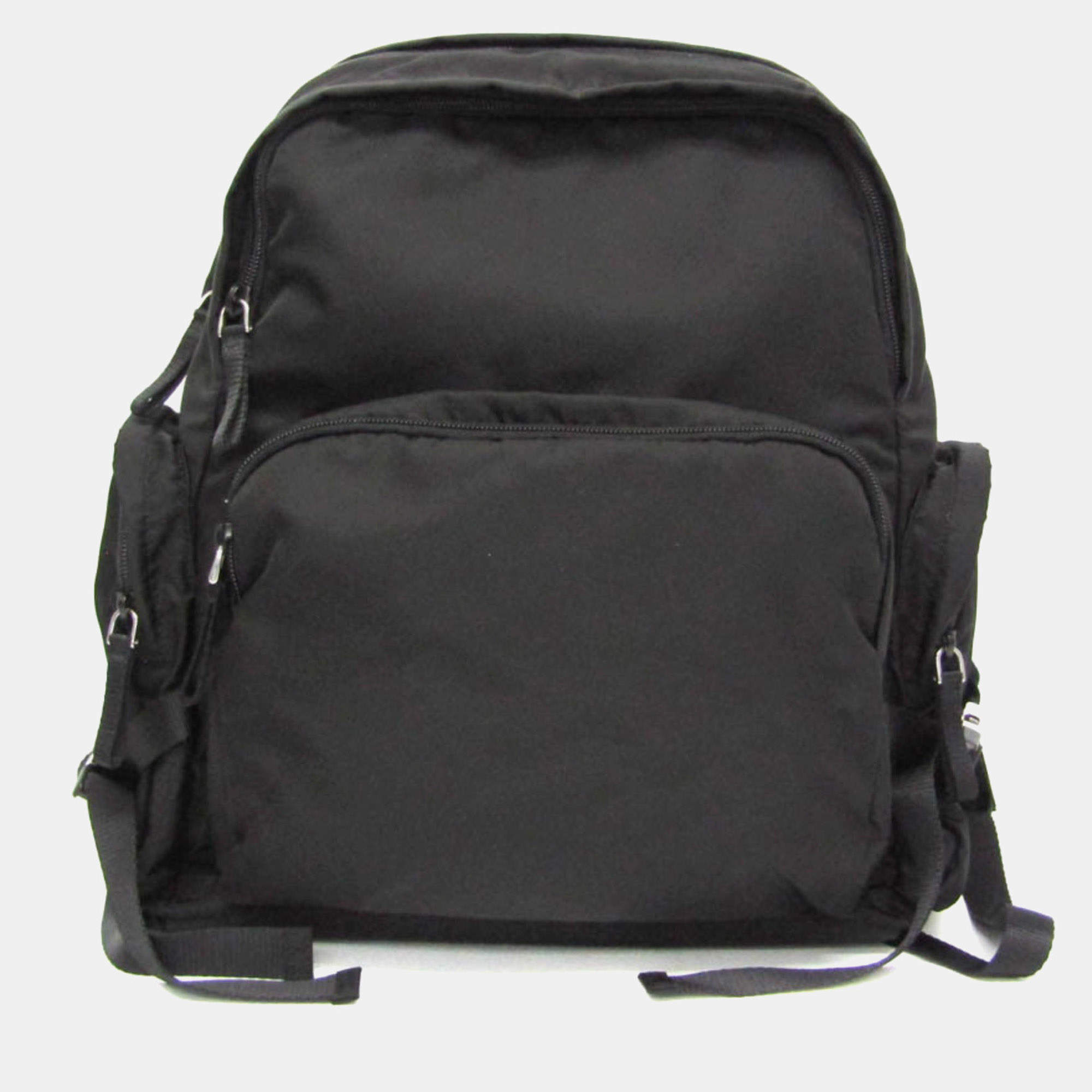 Pre Owned Prada Tessuto Montagn Nylon Backpack Black