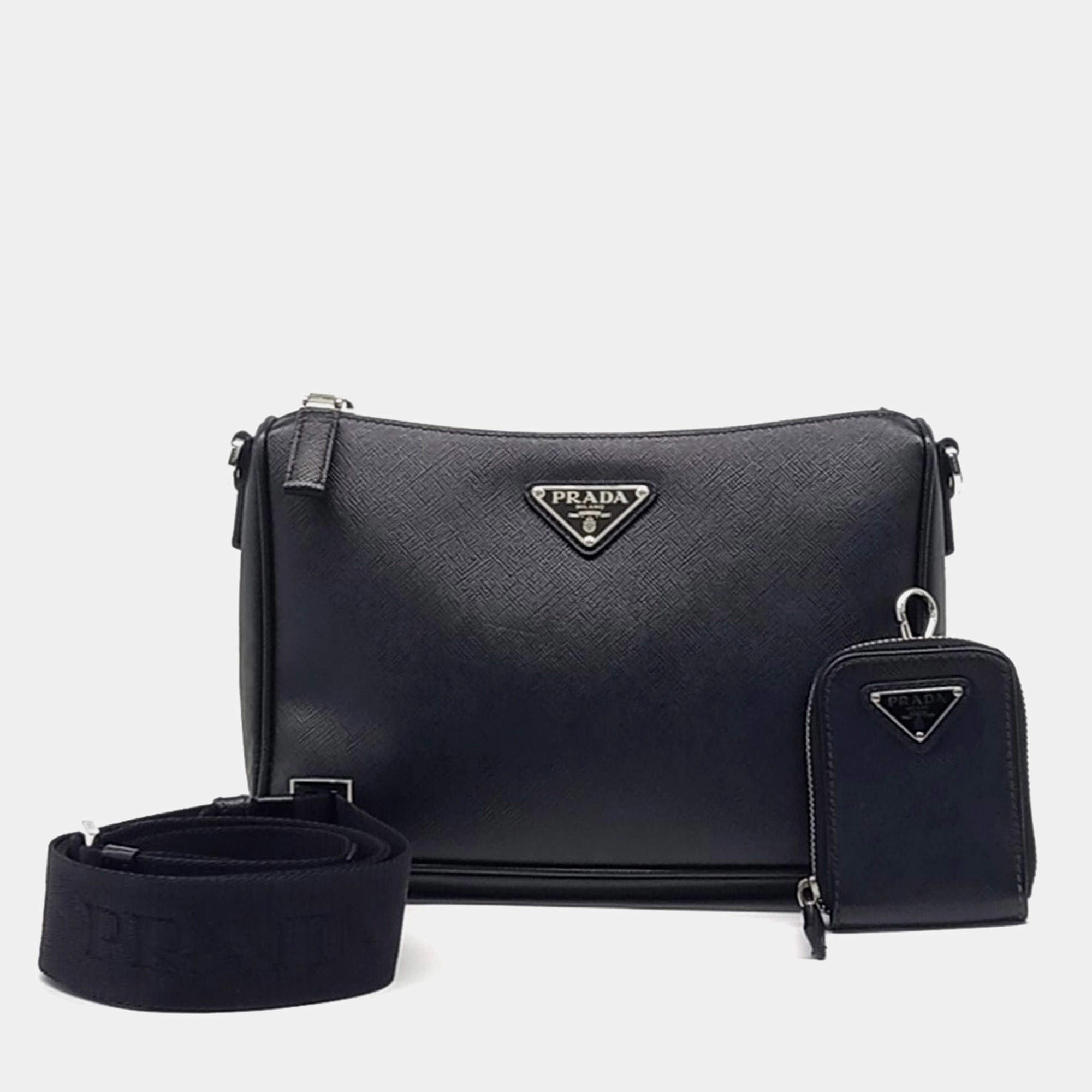 مملوكة مسبقًا Prada Saffiano crossbody bag