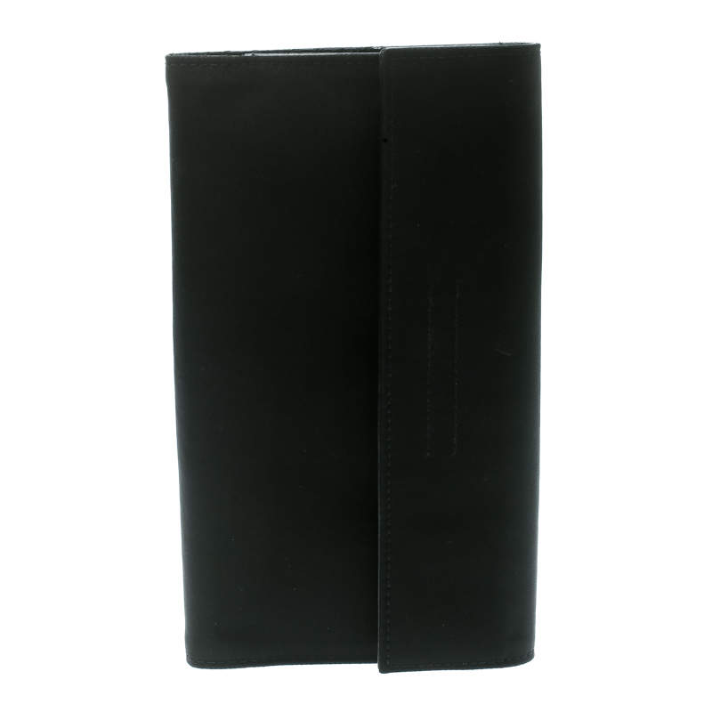 مملوكة مسبقًا Prada Black Tessuto Nylon Document Case