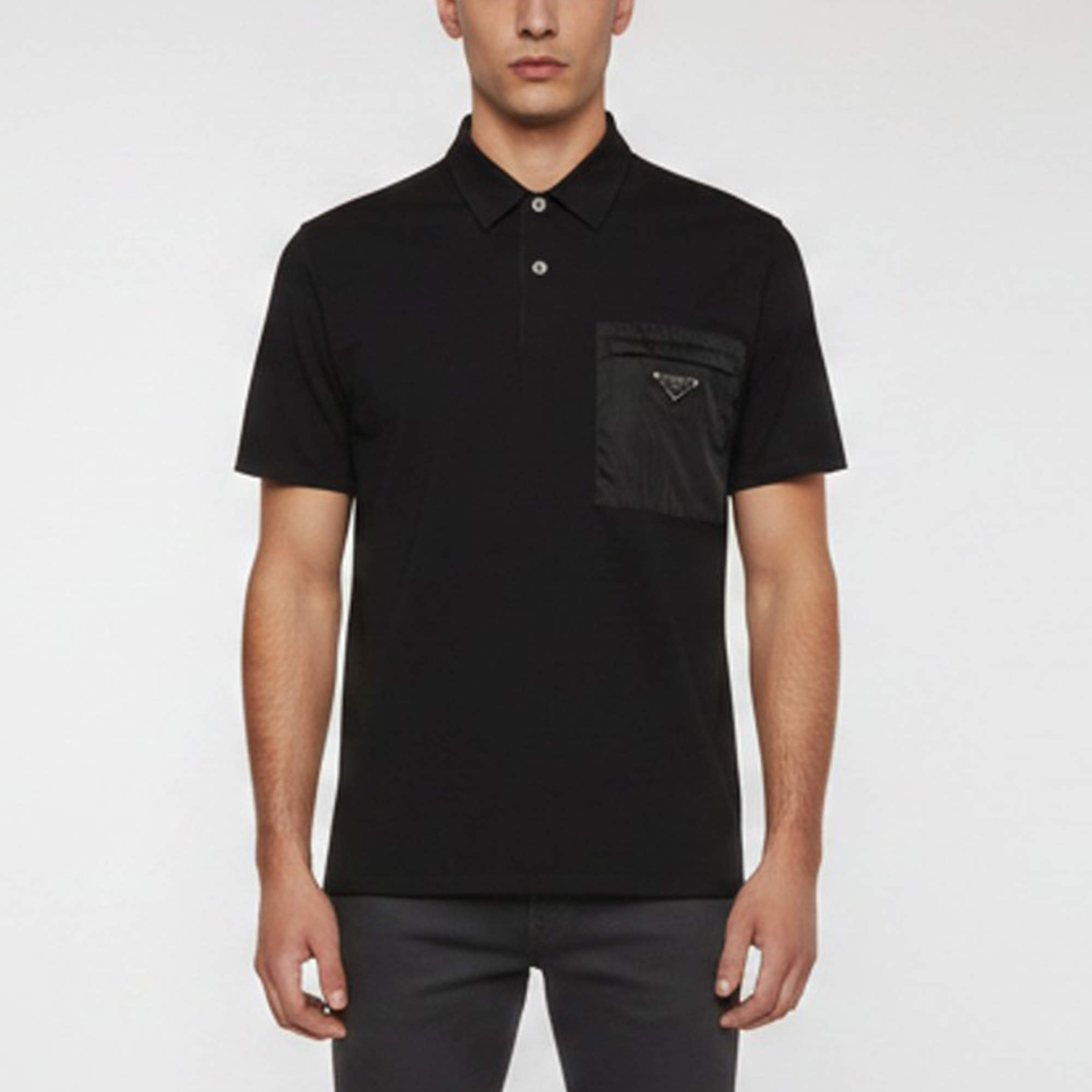Prada Purple Cotton Pique Polo T-Shirt L Prada | TLC