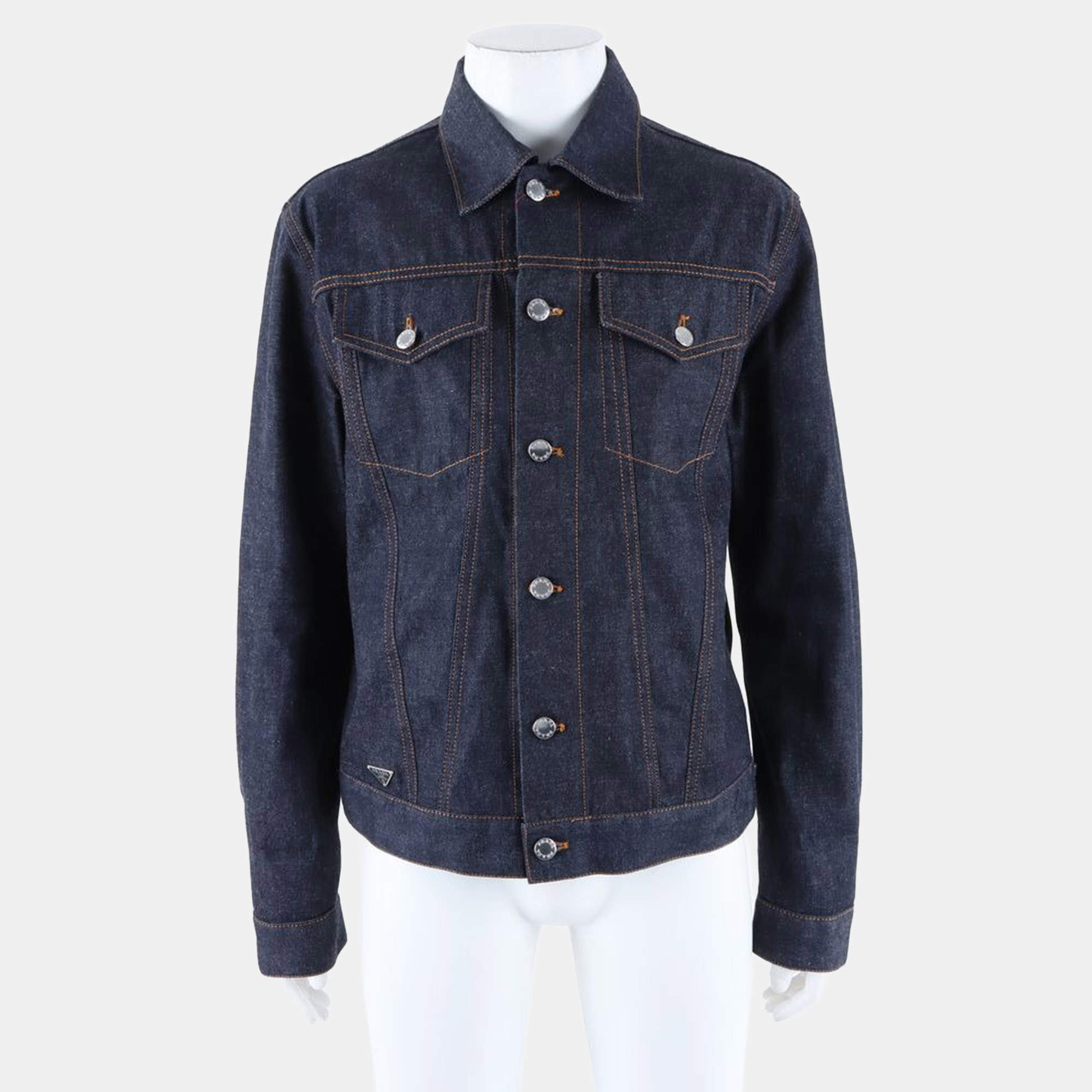 Pre Owned Prada denim jacket M