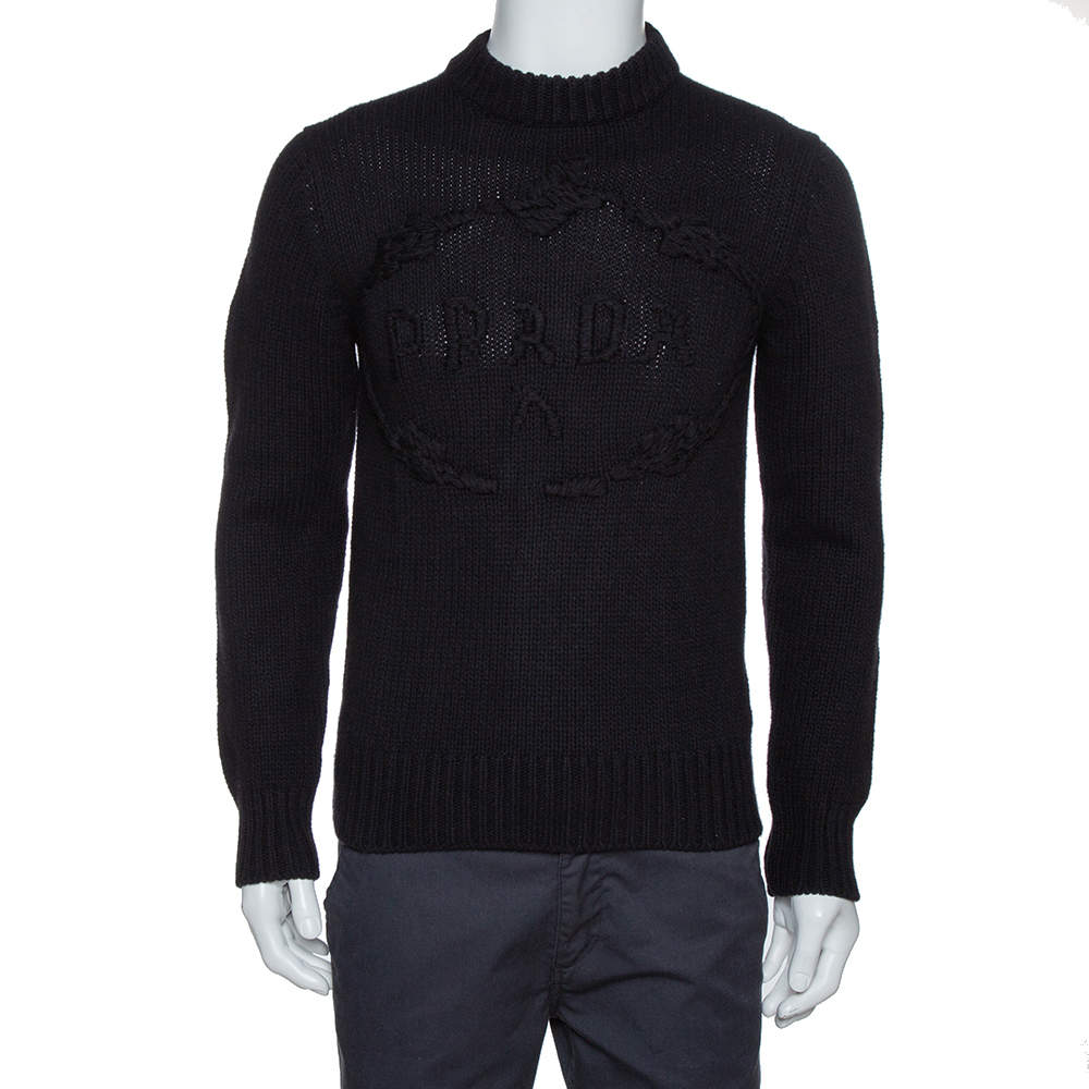 Prada Wool High Neck Zip Knit Vintage - Etsy
