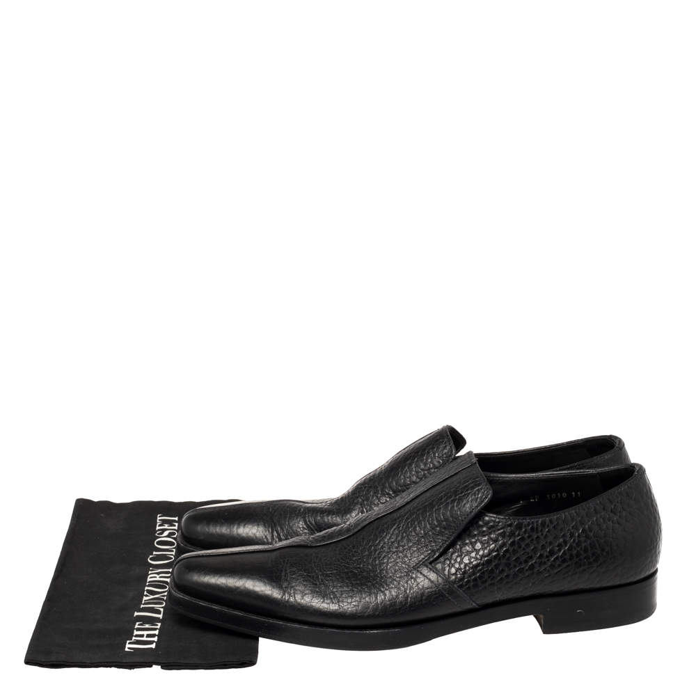 prada patent leather loafers