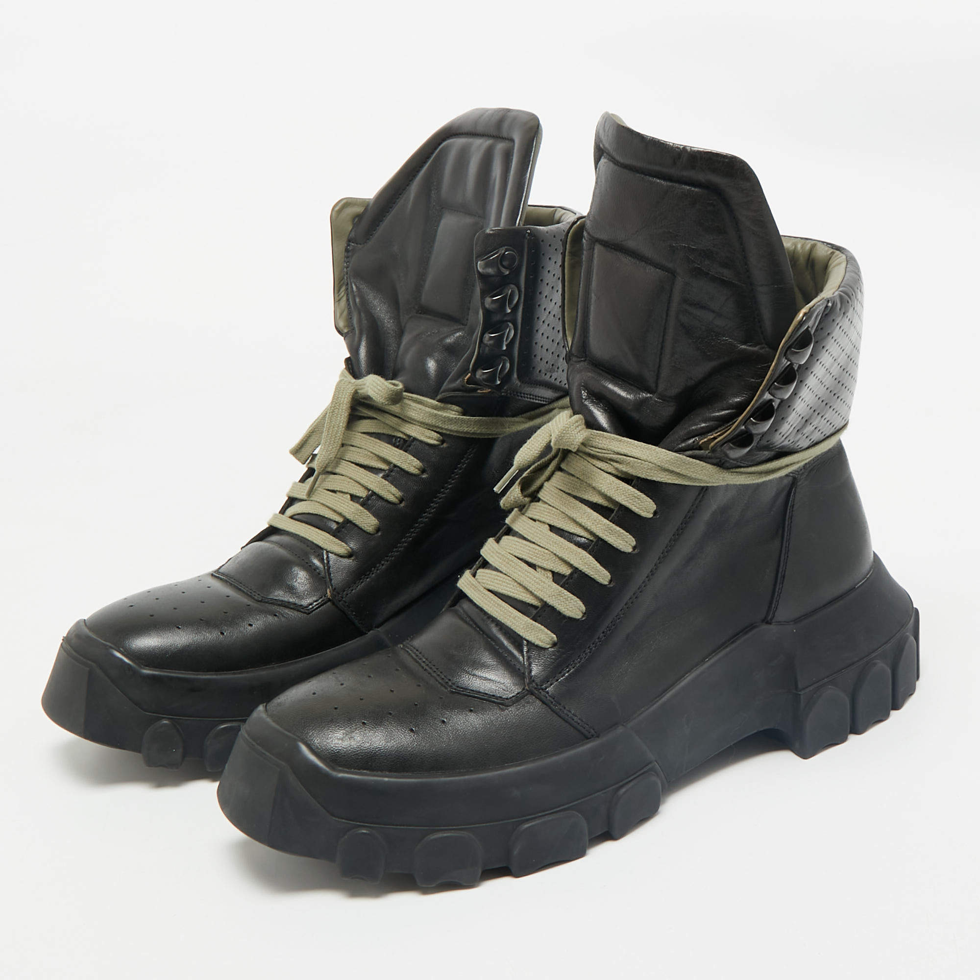 「たかの子」 rick owens goodyear boots 41 Rick Owens Black Leather Boots | Hypebeast
