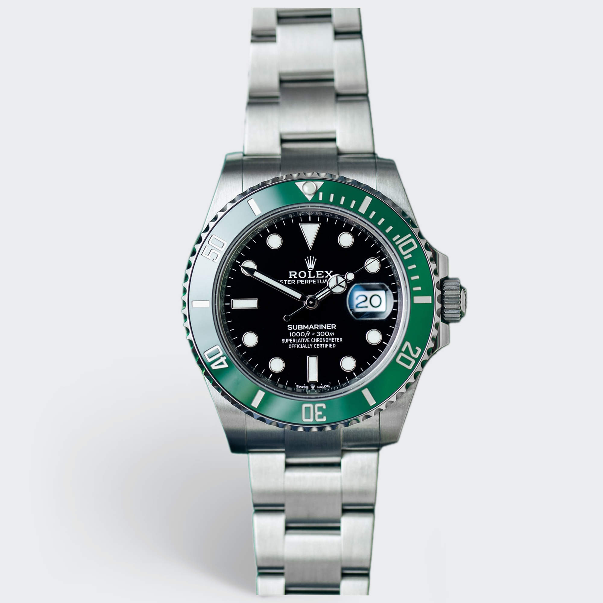 Rolex Submariner Date 126610lv 438p9066 Black Men's Wrist Watch