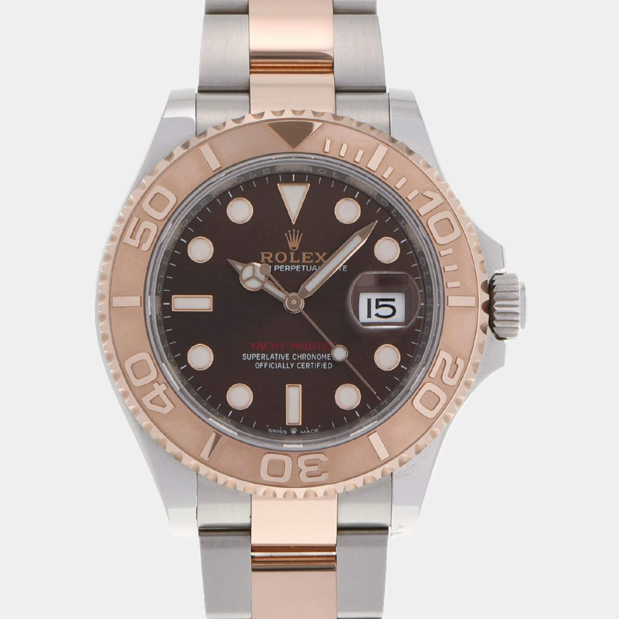 Rolex Yacht-Master 18K Rose Gold/Steel Watch