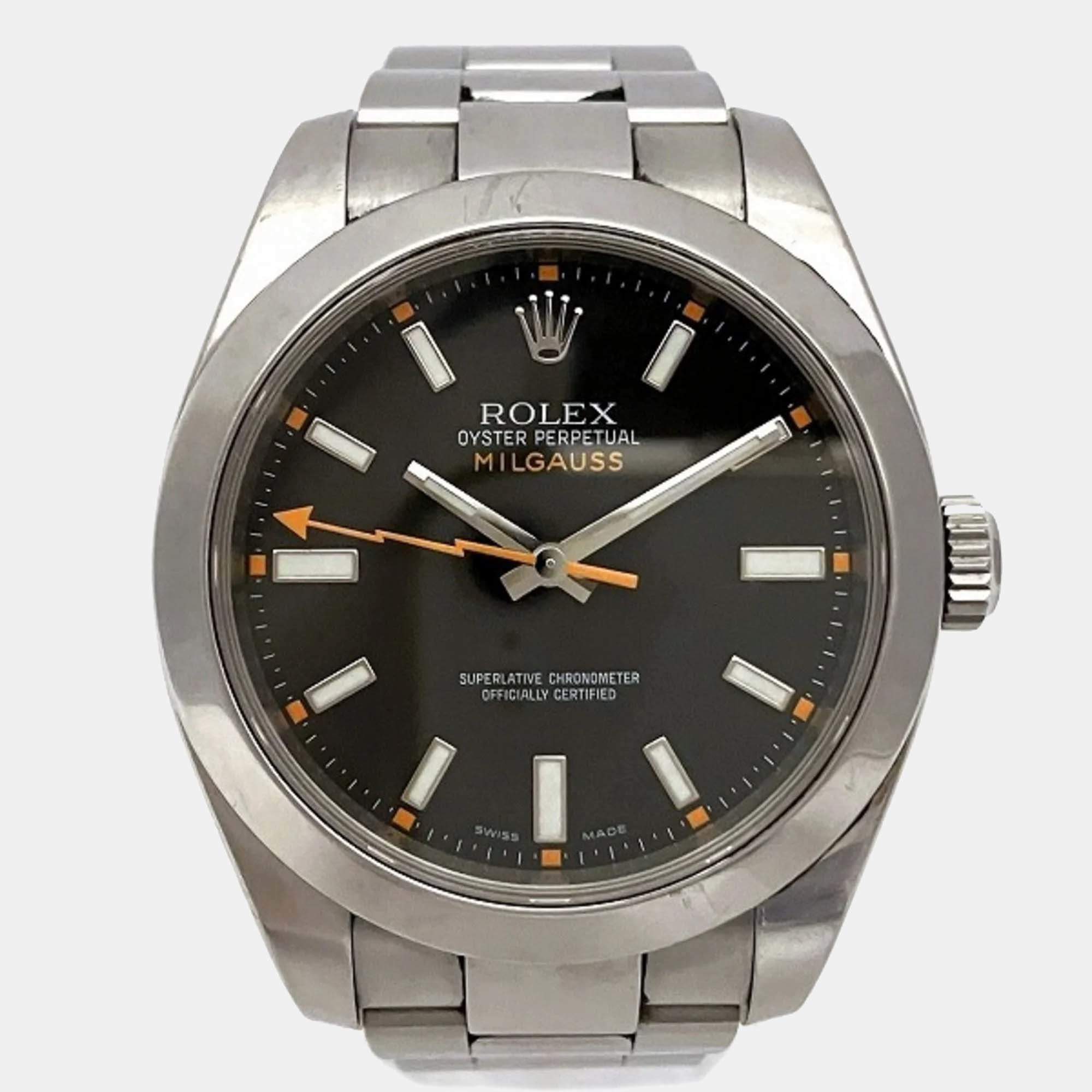 Rolex milgauss outlet 116400