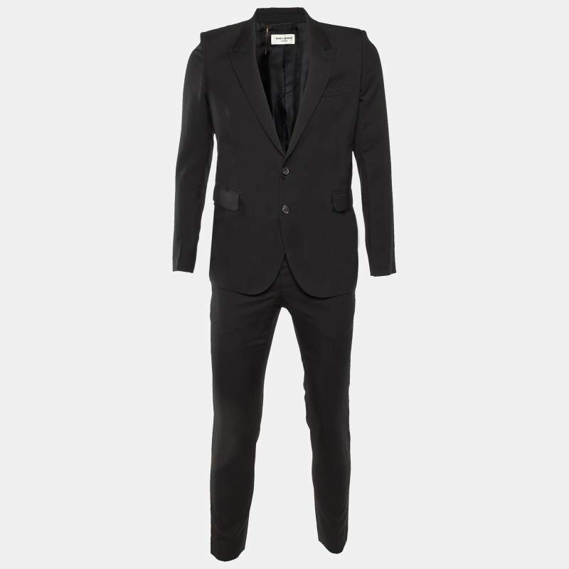 Alexander McQueen Grey Wool Blazer and Pants Suit S