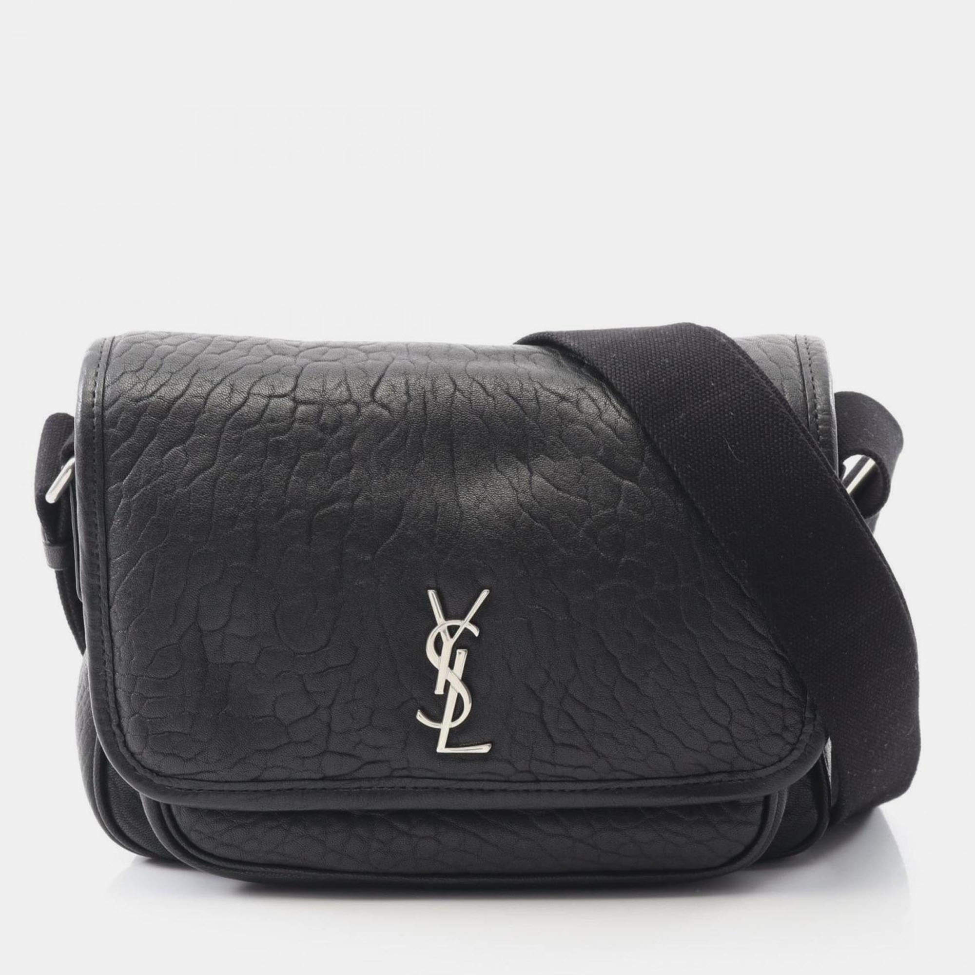 مملوكة مسبقًا Yves Saint Laurent Saint Laurent Paris Niki Small Shoulder Bag Leather Black