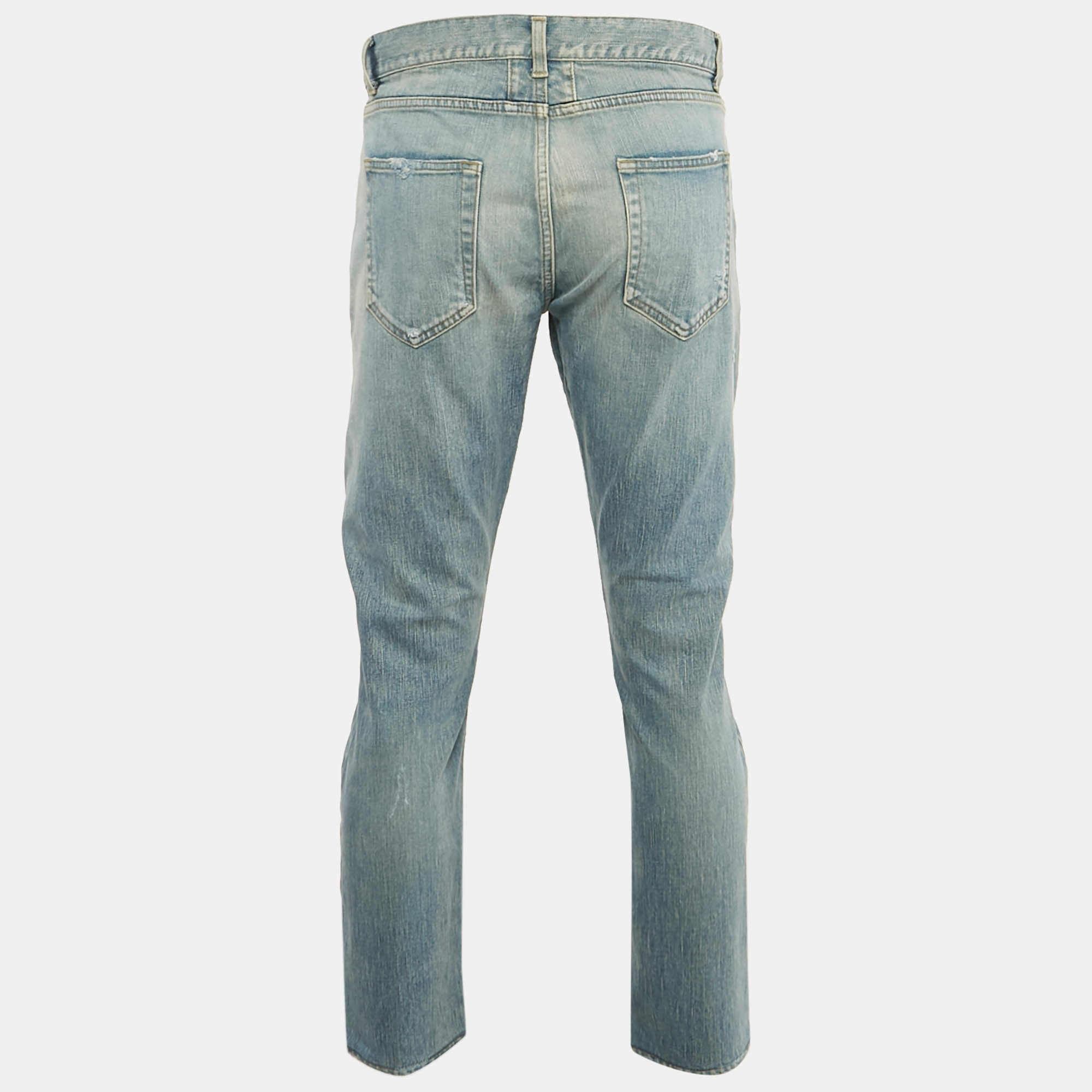 Y*様 saint laurent paris washed denim エディ Saint Laurent Paris FW16 D02 Washed Black Denim - Ākaibu Store