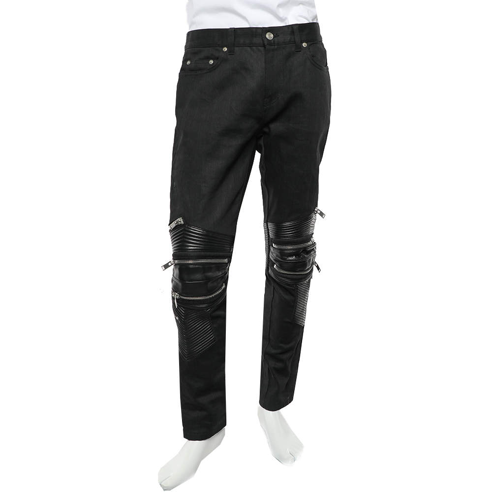 Saint laurent 2024 biker denim