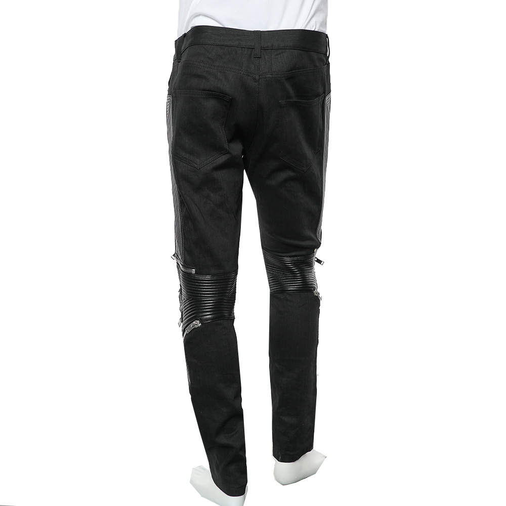 Saint laurent 2024 biker pants