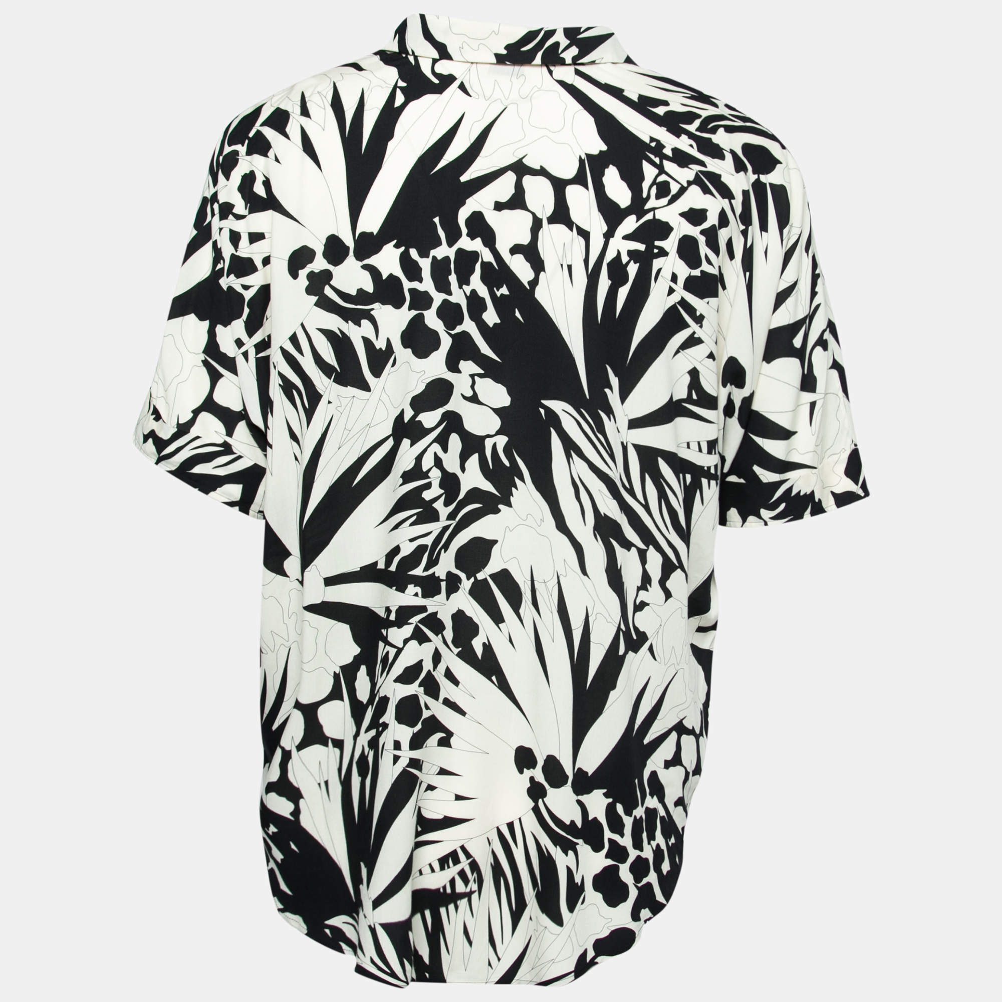 Saint laurent on sale paris hawaiian shirt