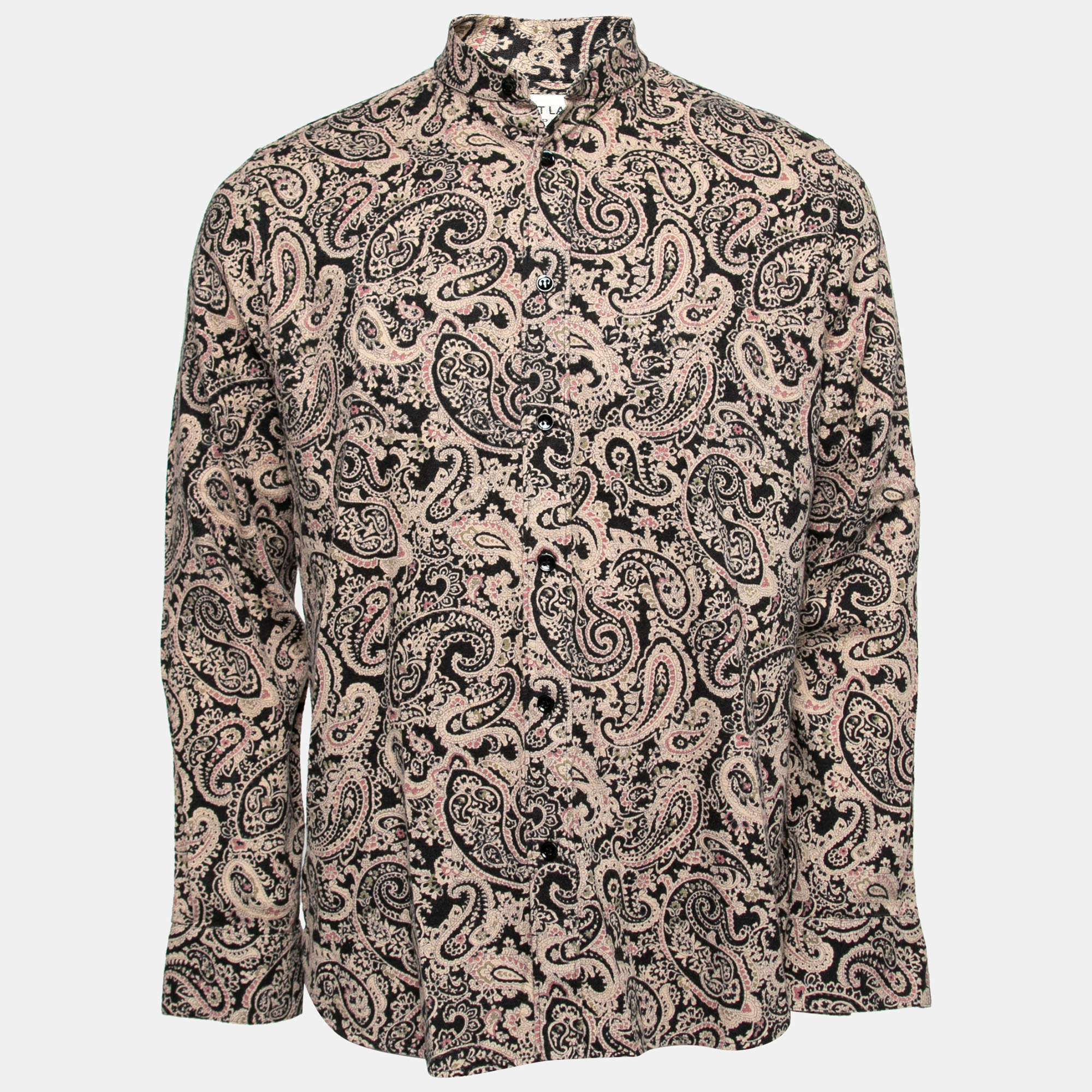 Saint laurent clearance paisley shirt