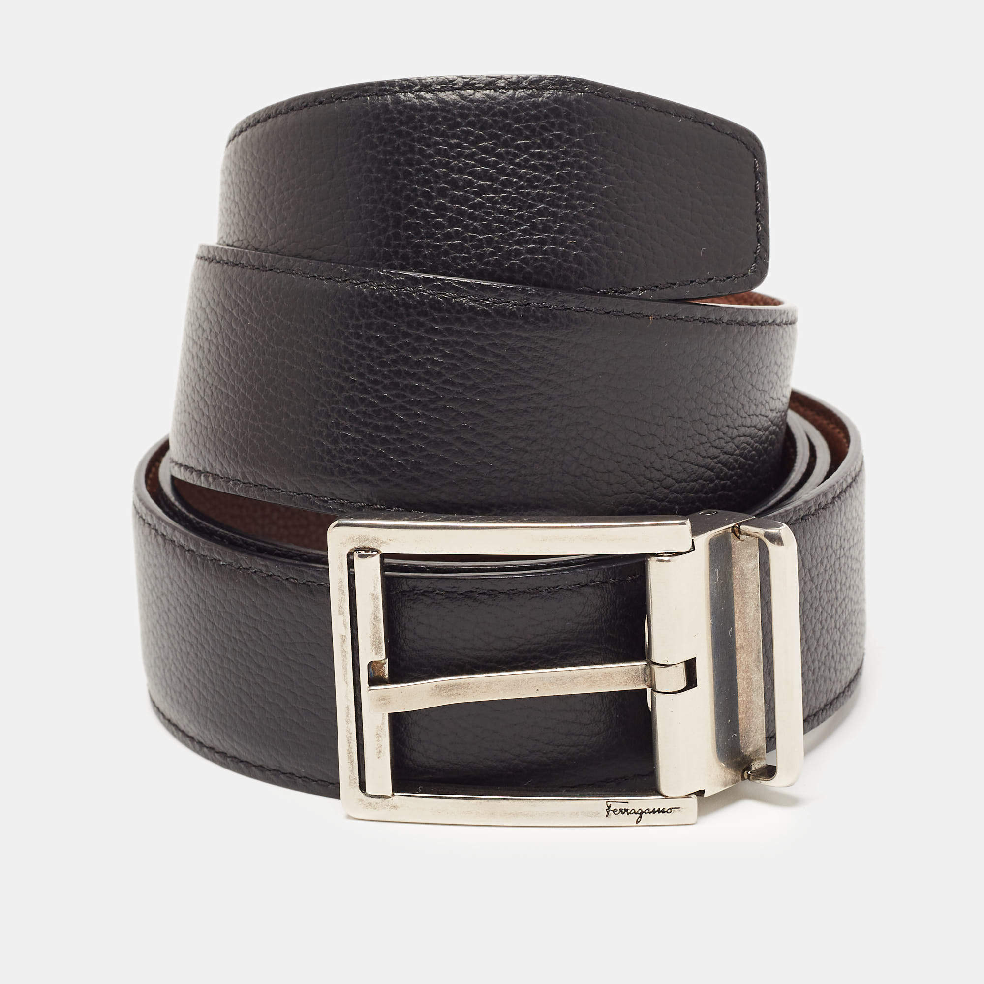 Salvatore Ferragamo Men's Regular Leather Belt