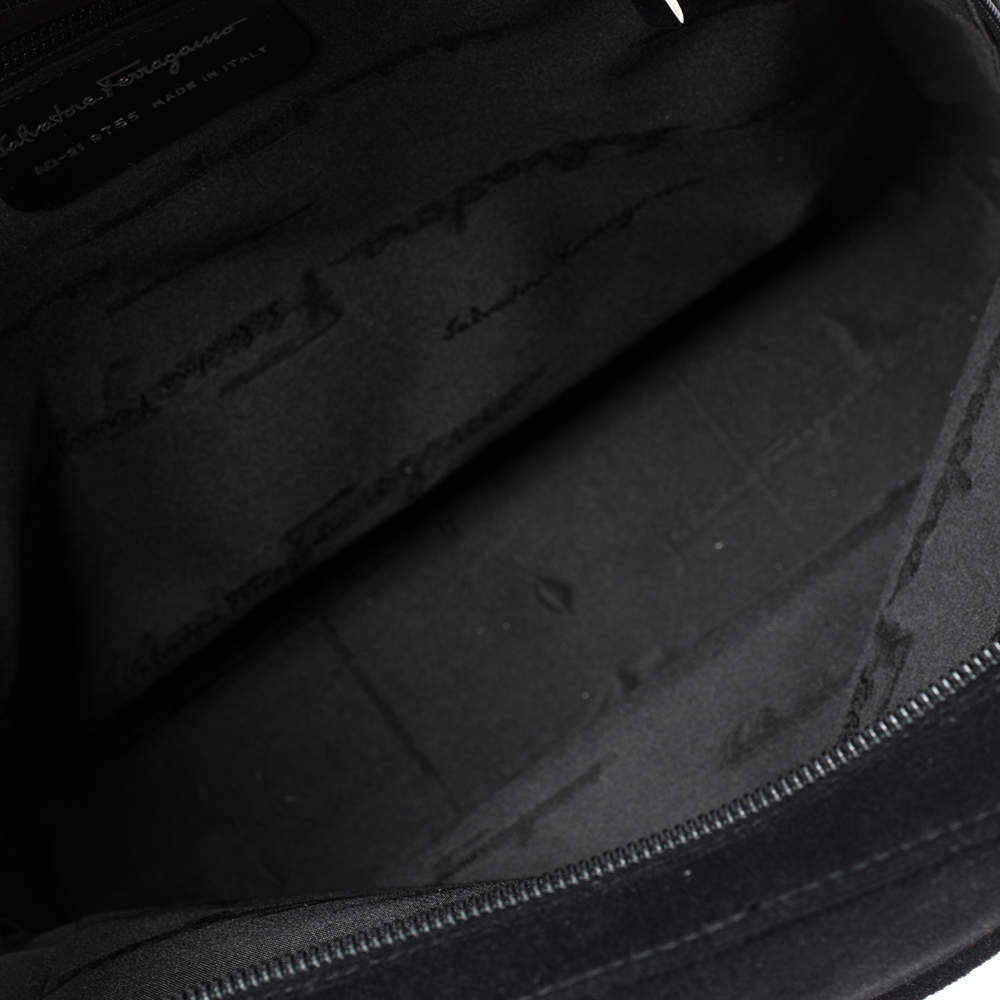 Vara leather backpack Salvatore Ferragamo Black in Leather - 31856134