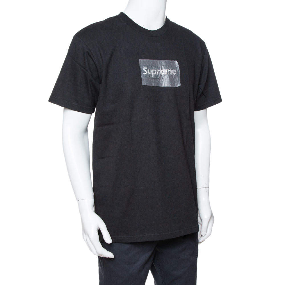 all black supreme shirt