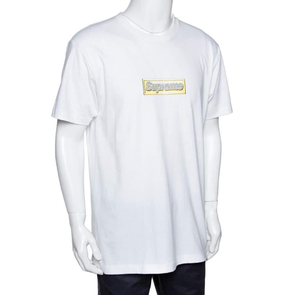 supreme white shirt price