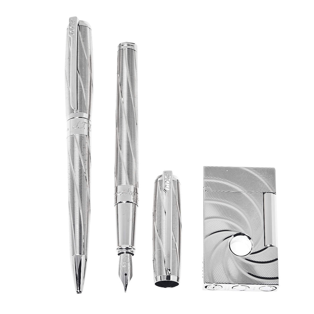 S.T. Dupont Spectre Limited Edition James Bond 007 Pens & Lighter Collector's Set