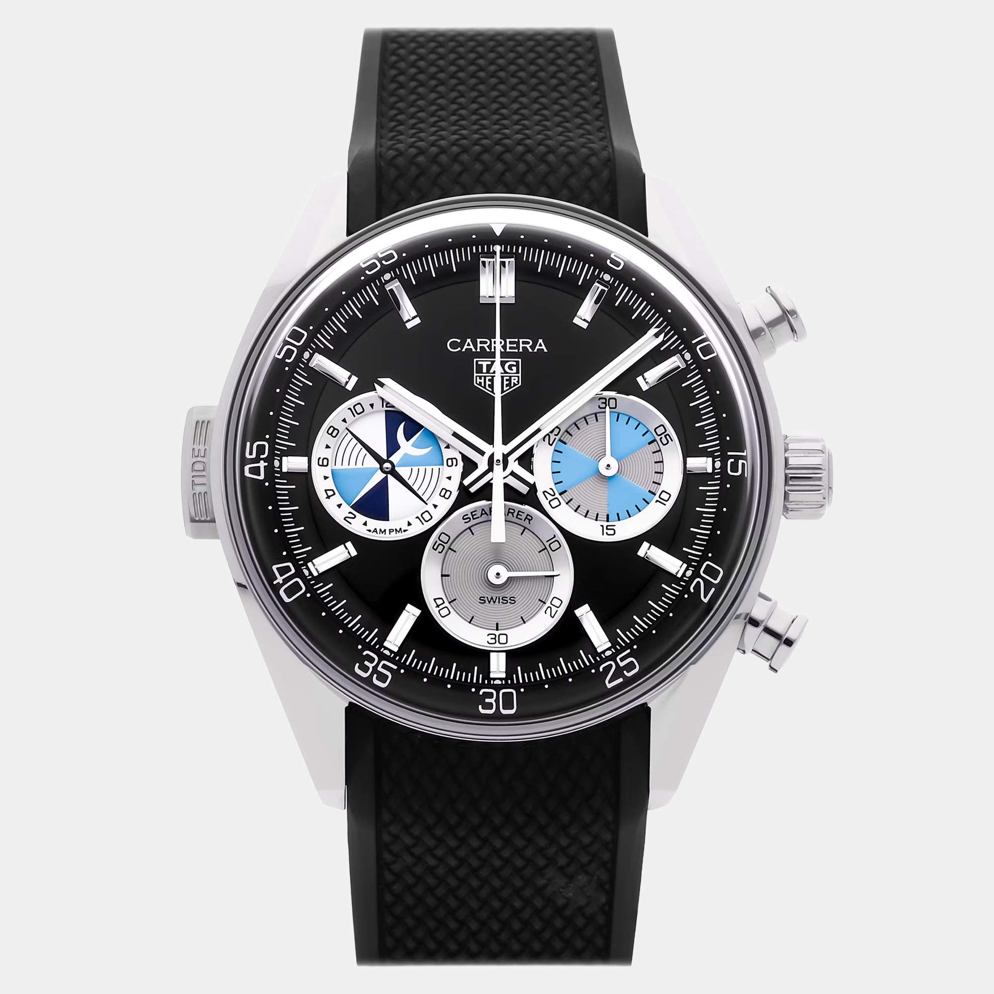 Pre Owned Pre-Owned Tag Heuer Carrera Chronograph Seafarer x Hodinkee CBS2014.FT6293 Automatic Men's Watch 42 mm