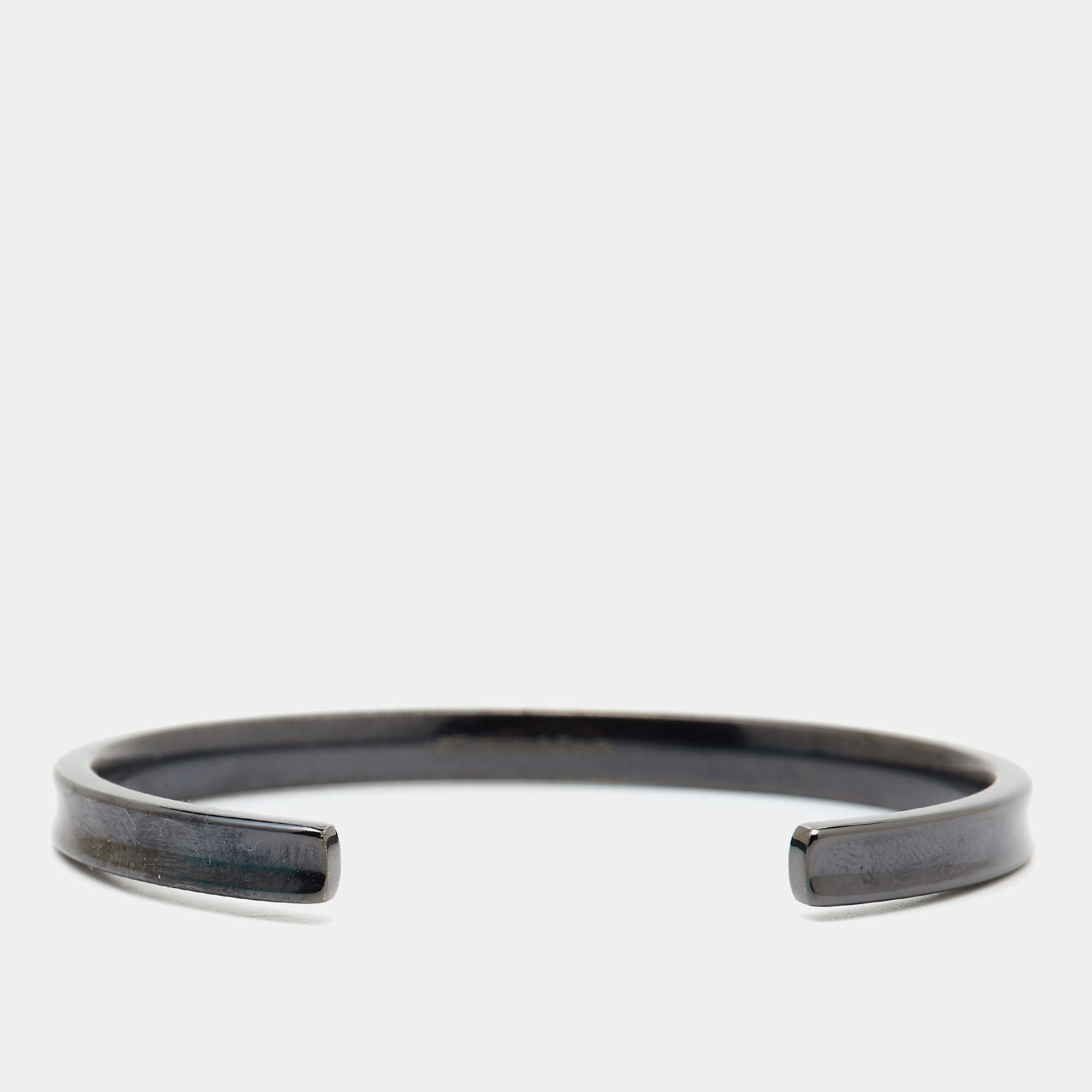 Pre Owned Tiffany & Co. T & Co. 1837 Titanium Cuff Bracelet