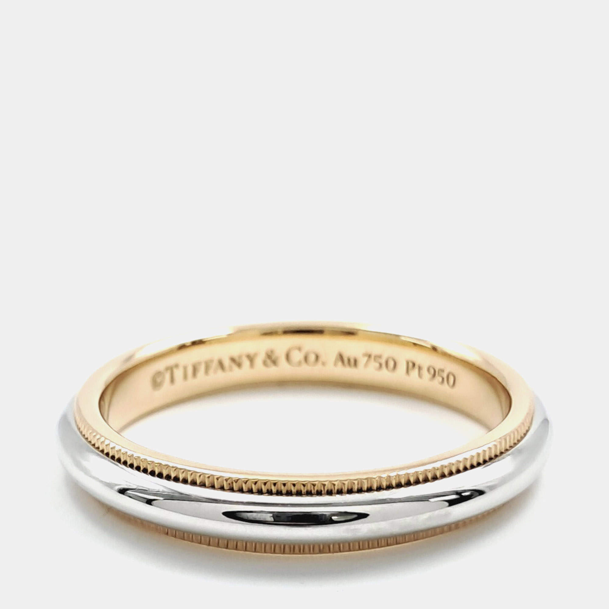 مملوكة مسبقًا Tiffany Milgrain Ring