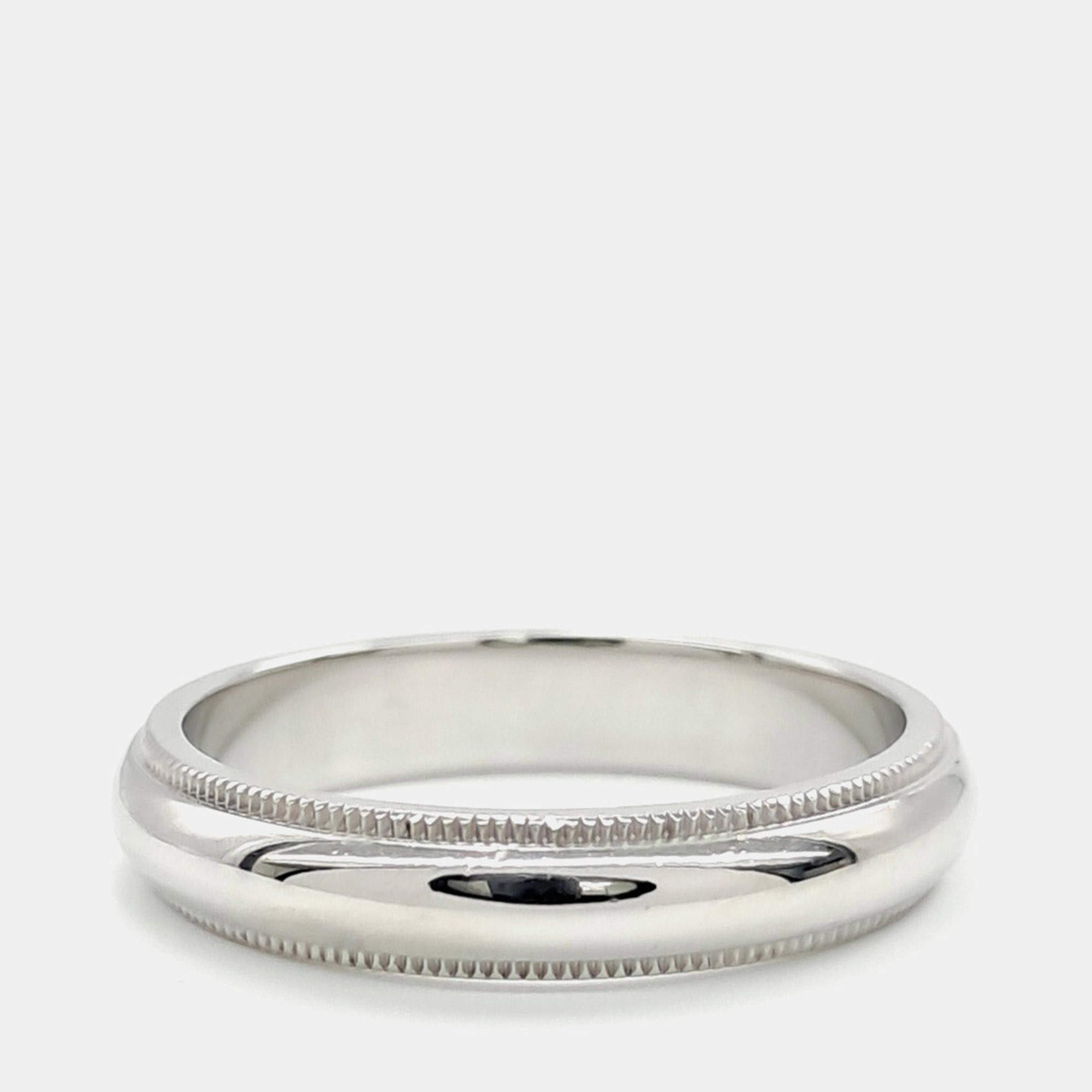 مملوكة مسبقًا Tiffany Milgrain Ring EU 59