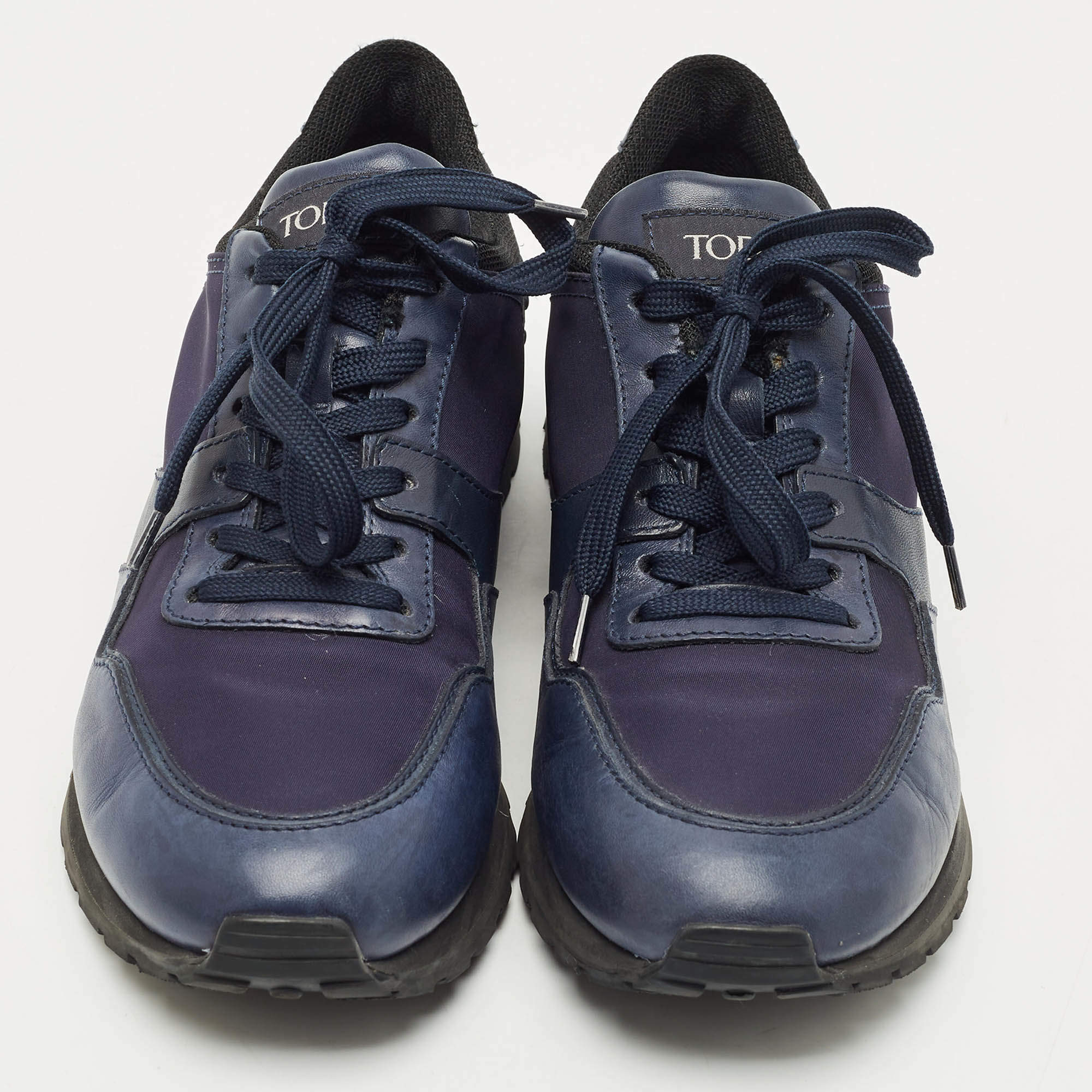 【関税＆送料込み】Tod'S Navy Blue Sneakers 関税＆送料込み】Tod'S Navy Blue Sneakers Tod's Suede low-top
