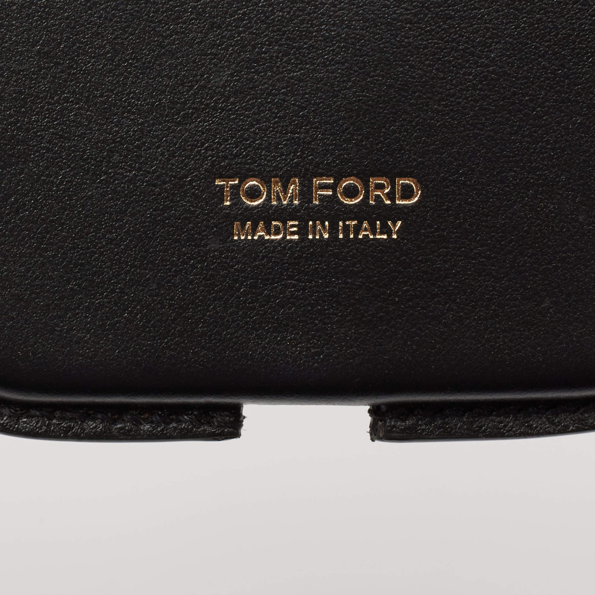 Cases & Covers Tom Ford - Logo leather beauty case - Y0356LCL213G1N001