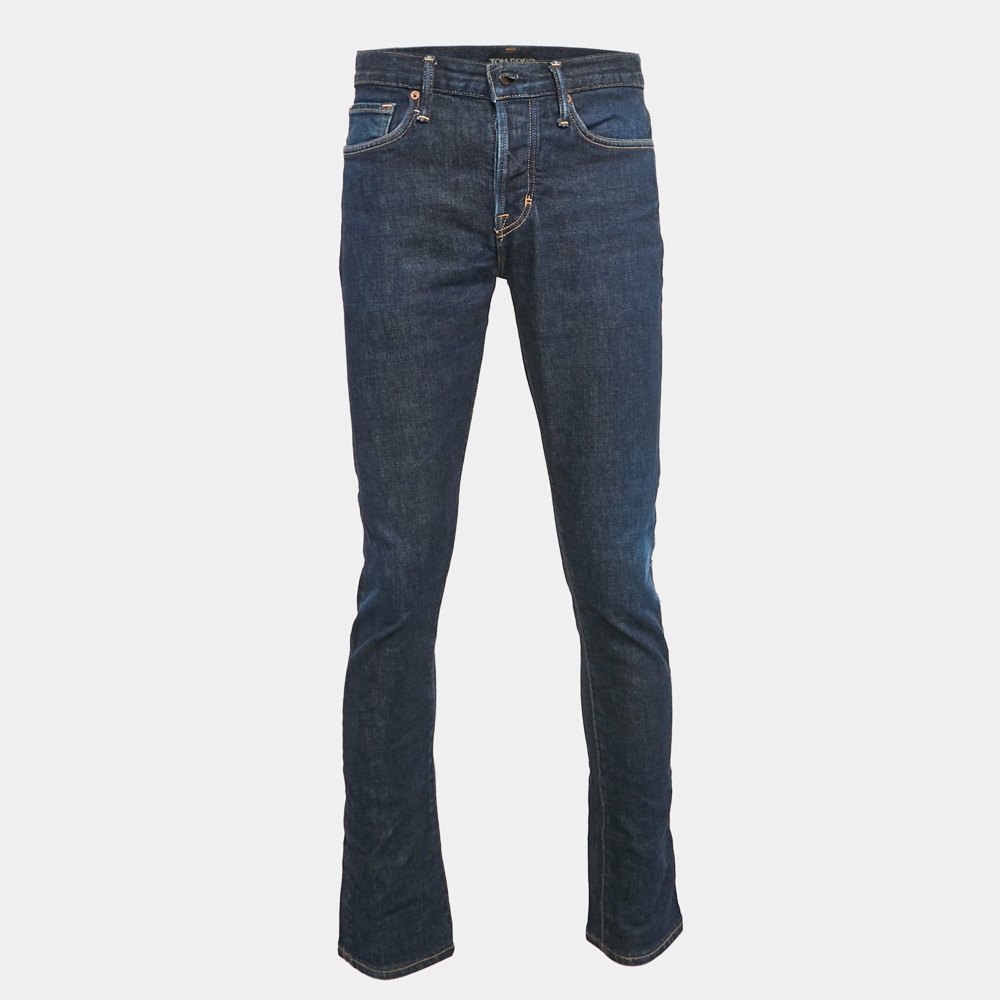 Tom Ford Blue Denim Jeans XL Waist 36"