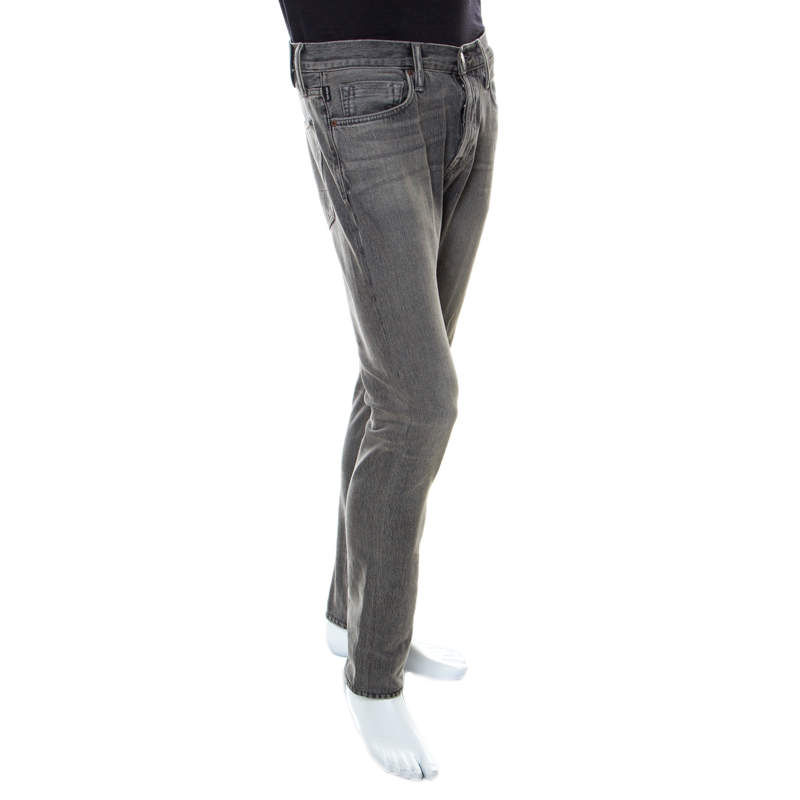 Tom Ford Grey Denim Straight Cut Jeans M Tom Ford | TLC