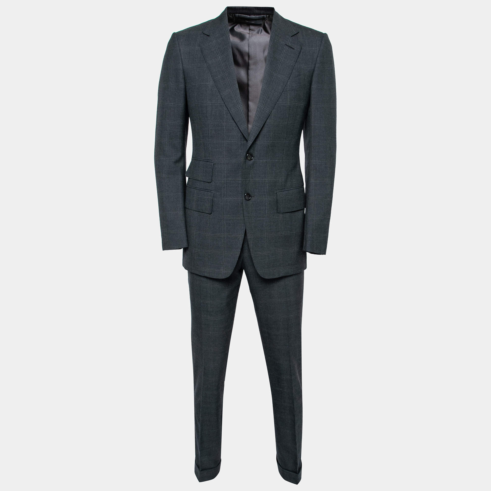 Descubrir 80+ imagen tom ford charcoal grey suit - Abzlocal.mx