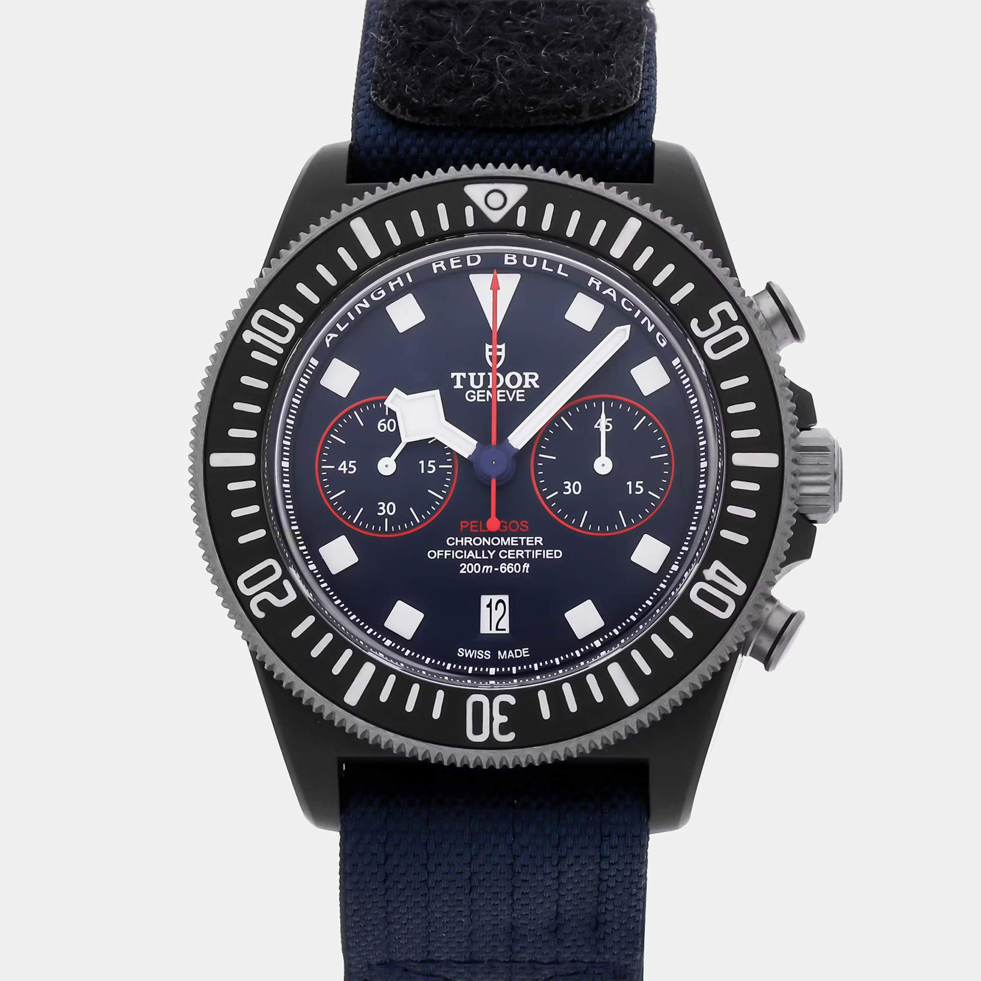 Tudor Pelagos FXD Chronograph "Alinghi Red Bull Racing" 25807KN Automatic Men's Wristwatch 43MM