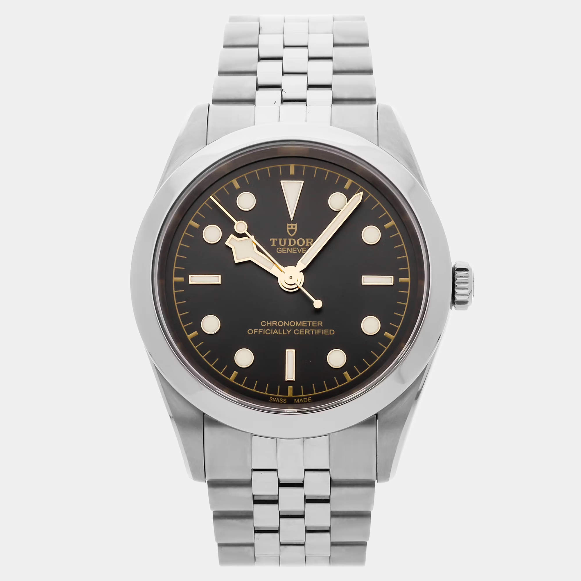 Pre Owned Pre-Owned Tudor Black Bay 79680  Grey Automatic Stainless Steel Men's Wristwatch 41 mm