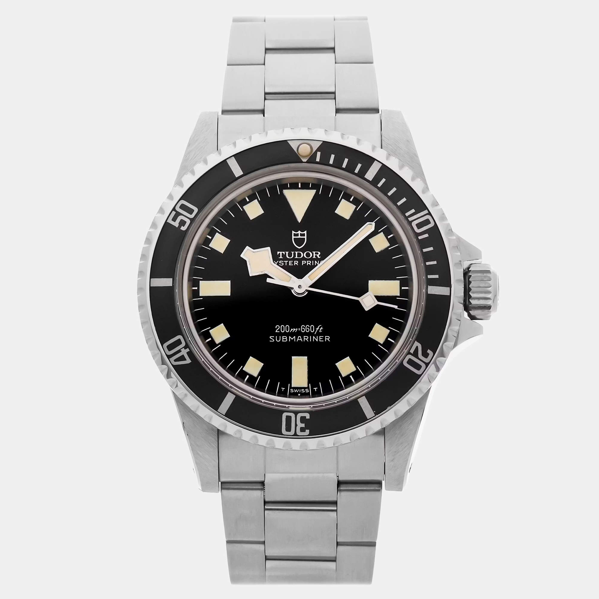 مملوكة مسبقًا Pre-Owned Tudor Oyster Prince Submariner 94010 Automatic 39 mm