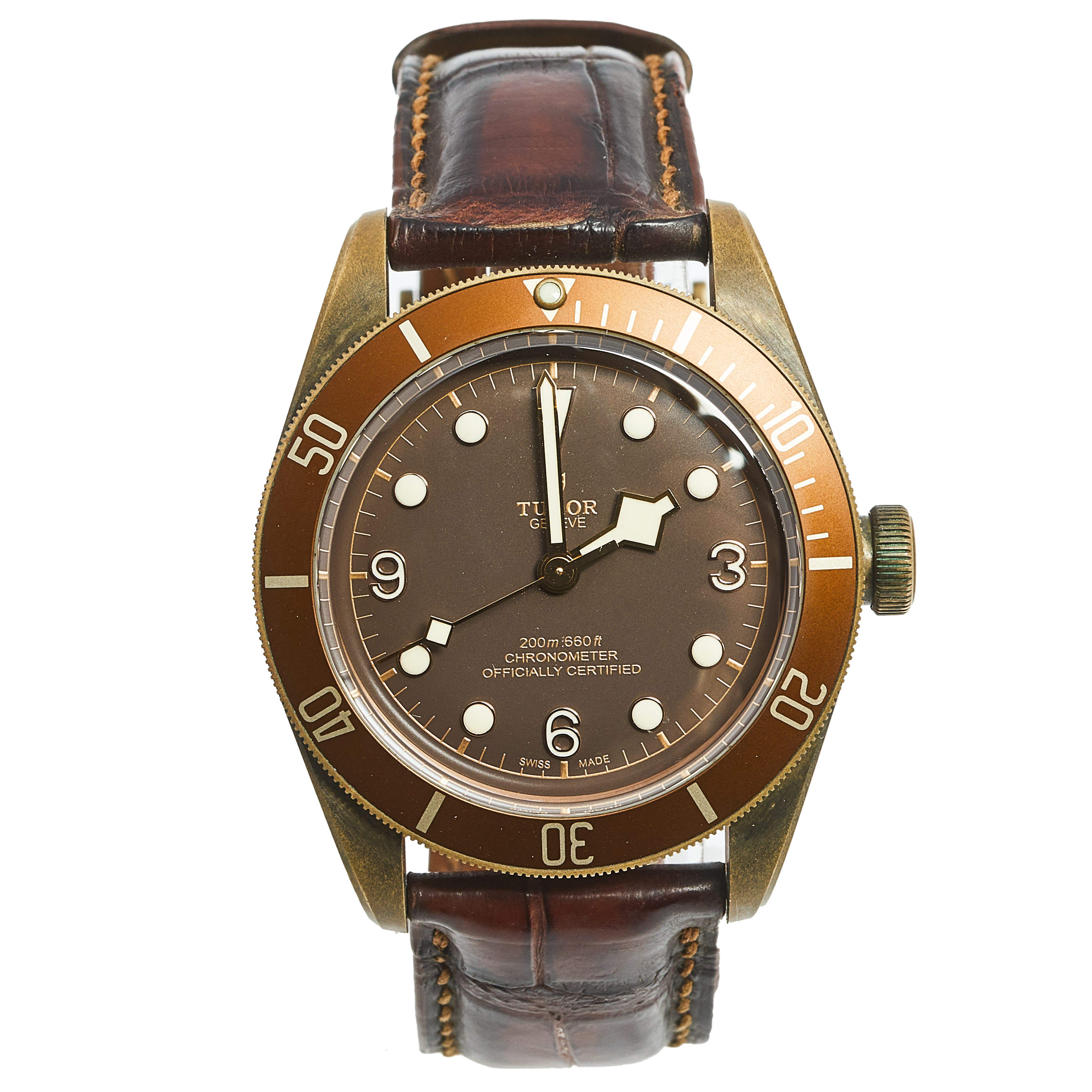 Tudor Brown Black Bay Bronze M79250BM-001 Men's Wristwatch 43 mm