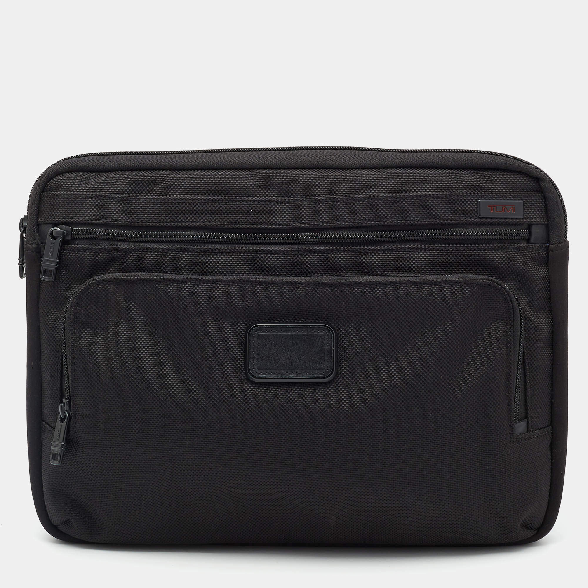 TUMI Black Nylon Laptop Sleeve