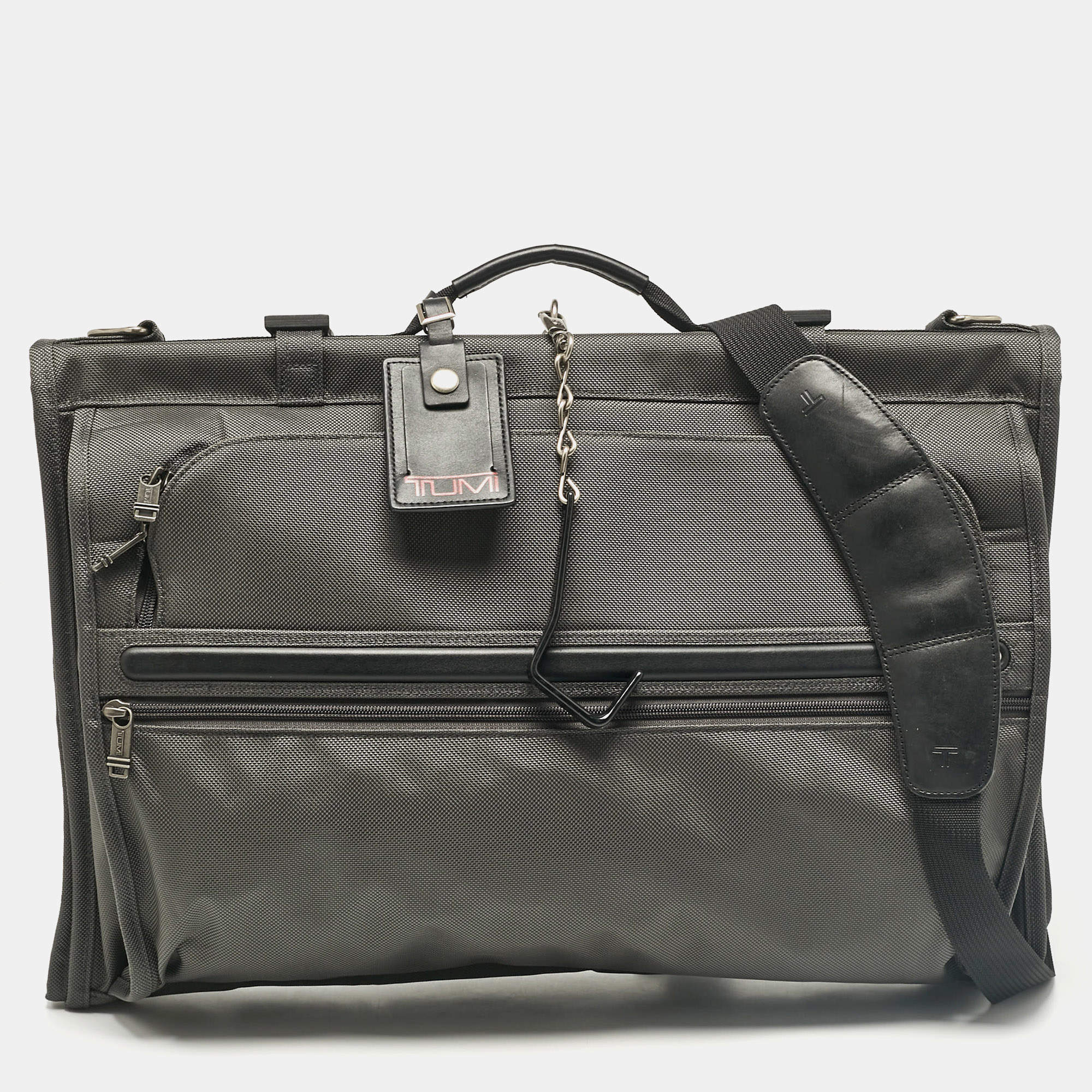 TUMI Grey Balistic Nylon Suitcase