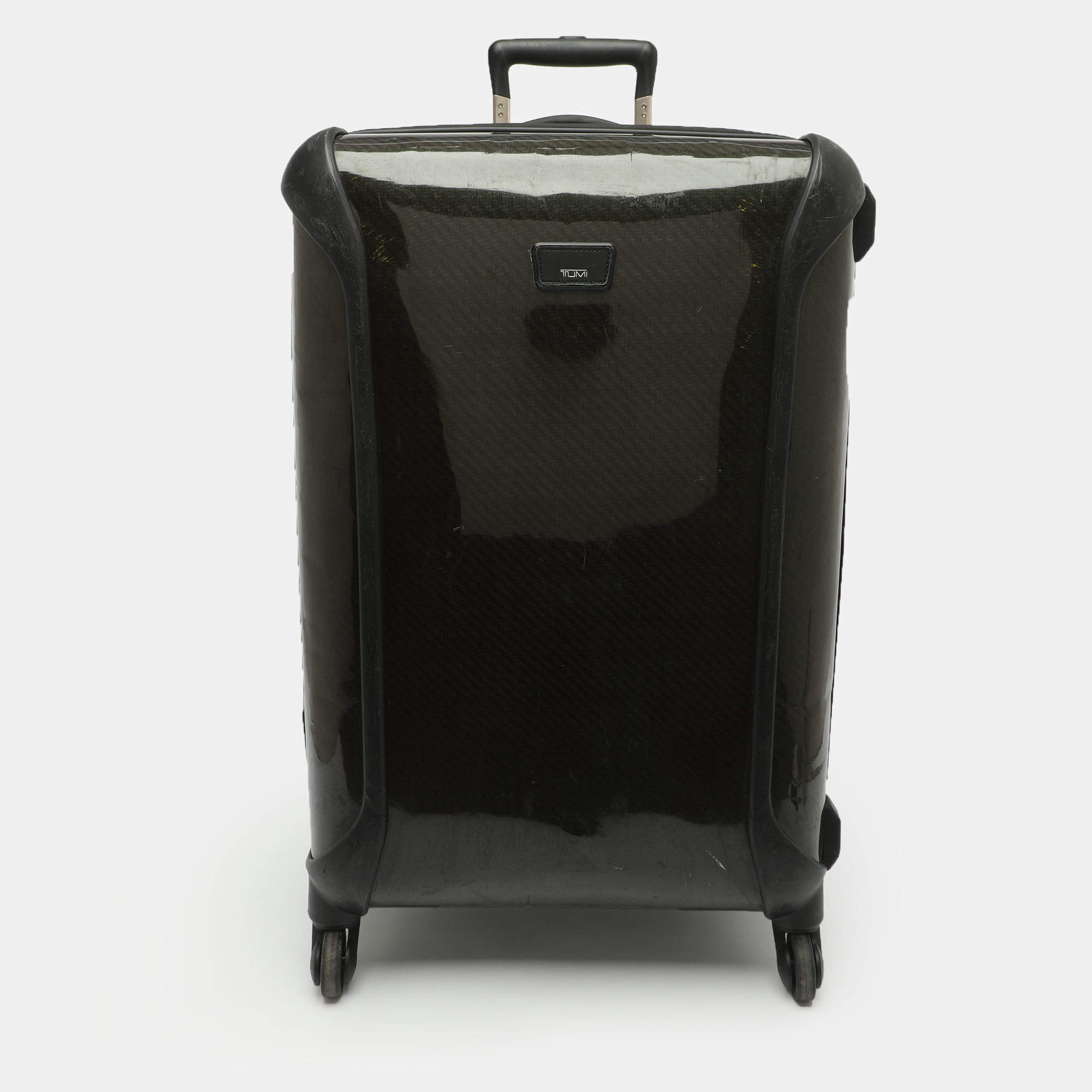 Pre Owned Tumi Tegra-Lite Green Polypropylene Suitcase