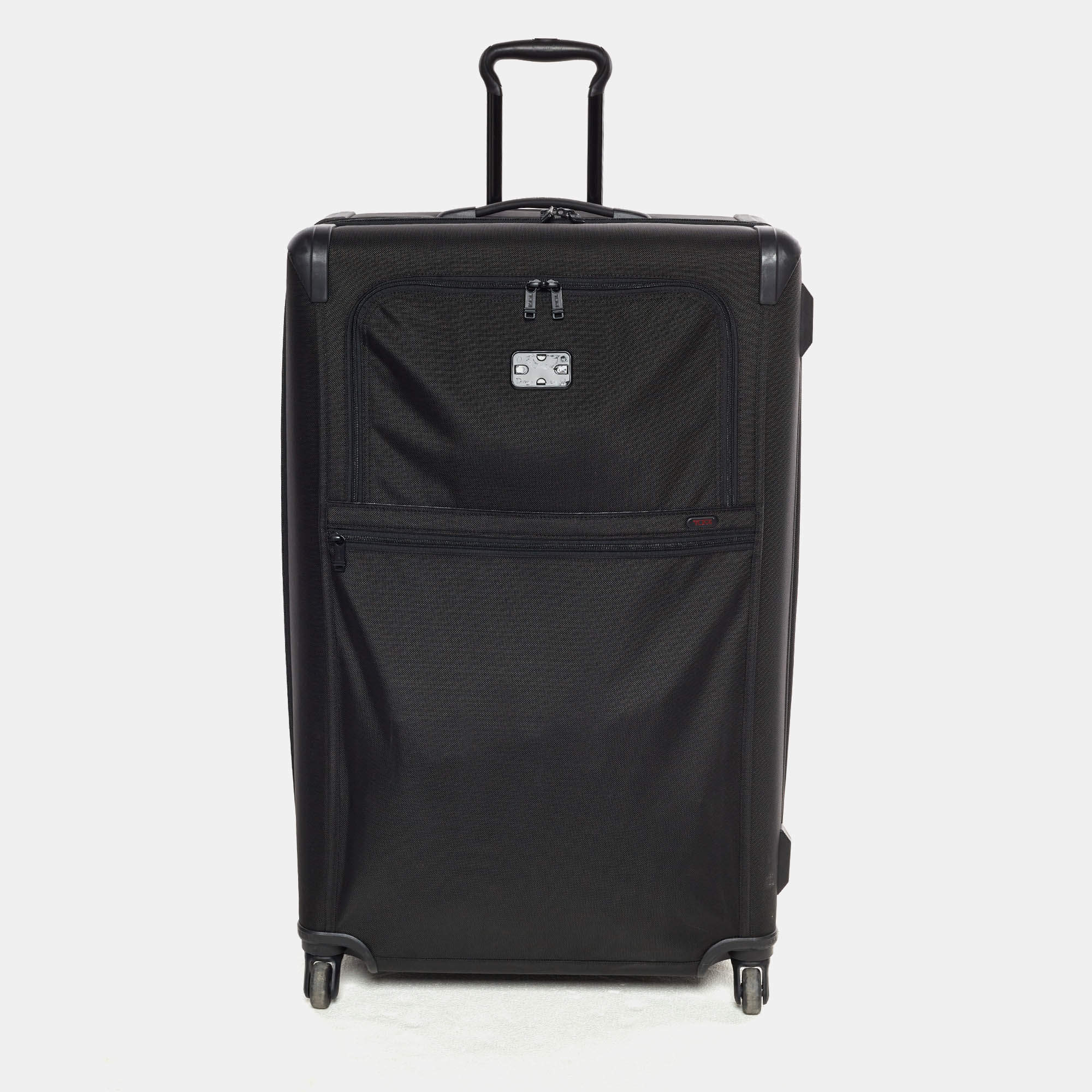 Pre Owned TUMI Alpha Gen 4.2 Black Nylon 4 Wheeled Expandable Extended Trip Luggage