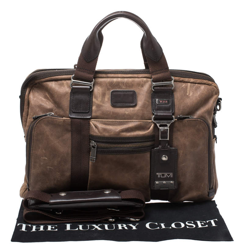 mens slim briefcase bag