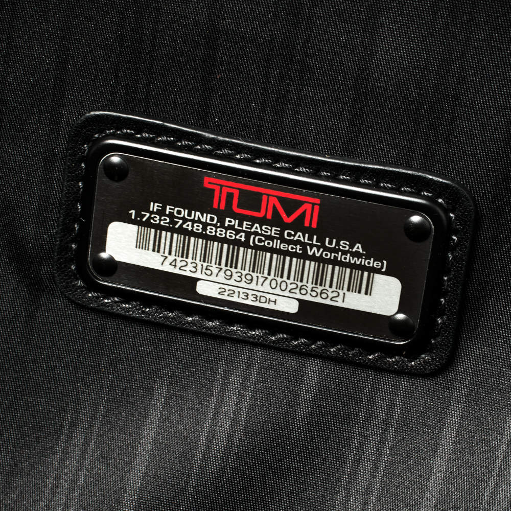 TUMI Black Nylon Tri Fold Garment 