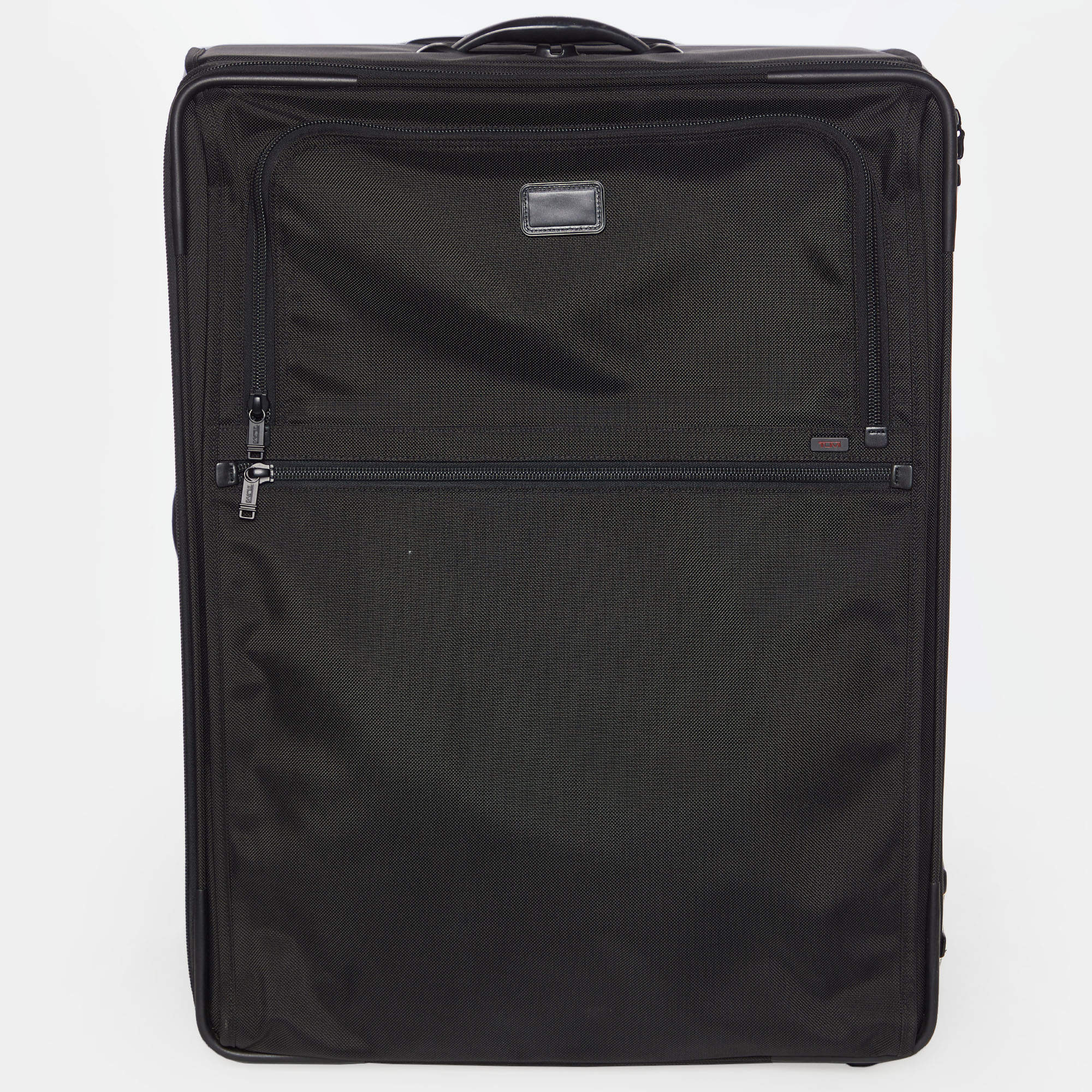 TUMI Black Nylon 2 Wheeled Alpha Expandable Luggage